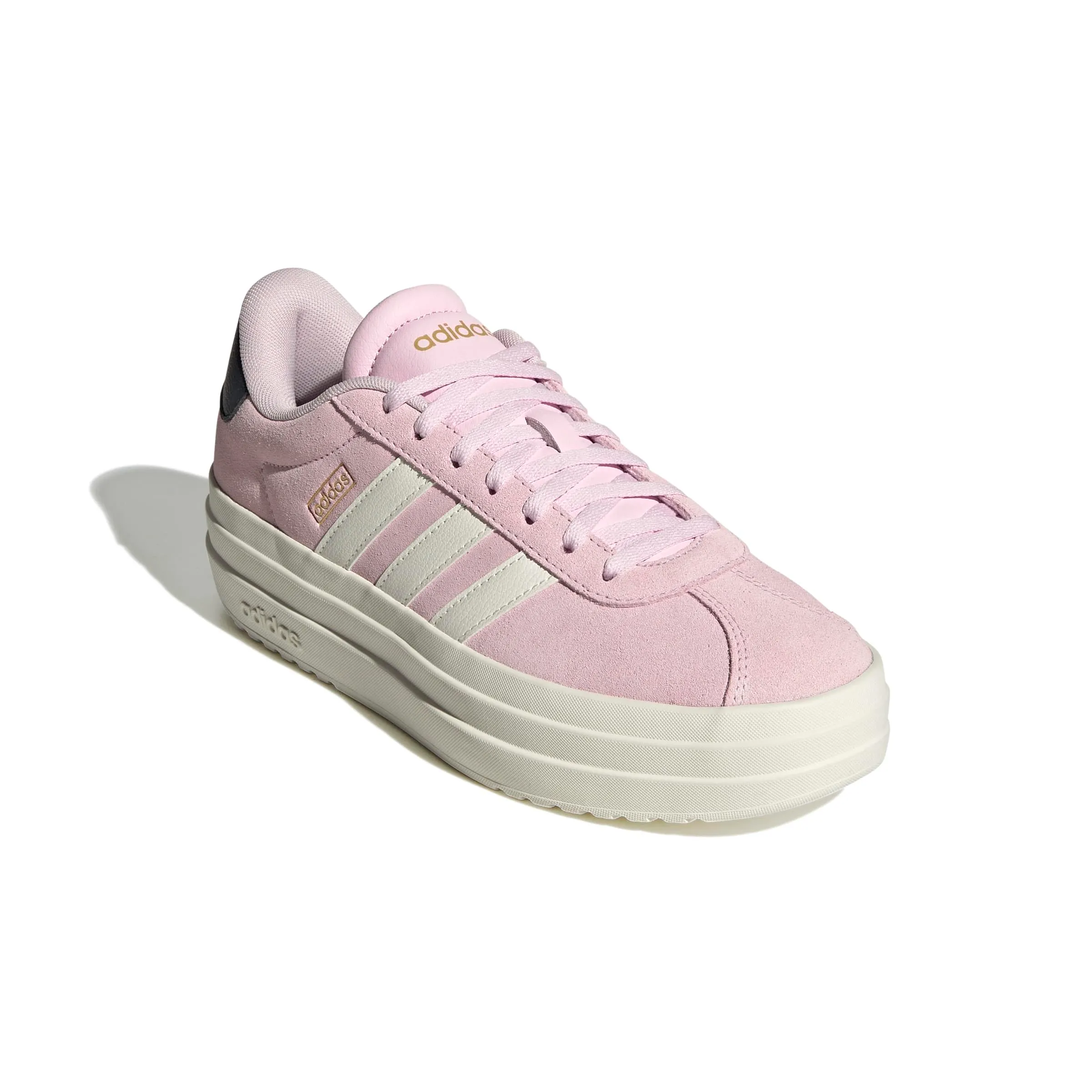 adidas VL Court Bold Shoes, Clear Pink/Core White/Core Black, 44 EU - immagine 3