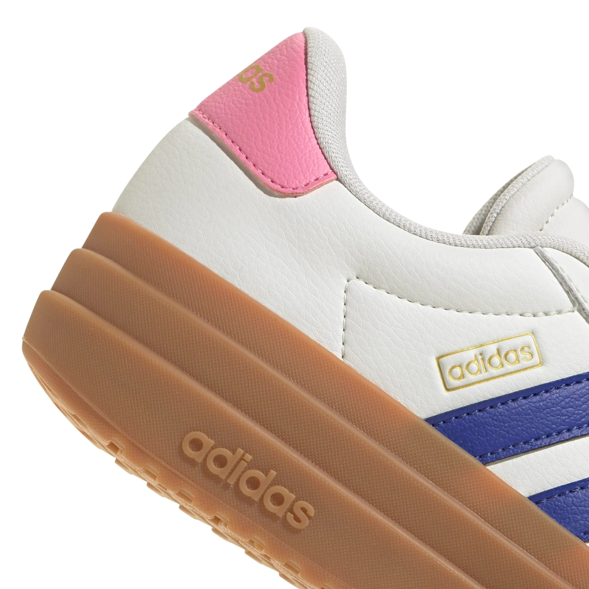 Adidas VL Court Bold Shoes, Core White/Semi Lucid Blue/Bliss Pink, 40 EU - immagine 4