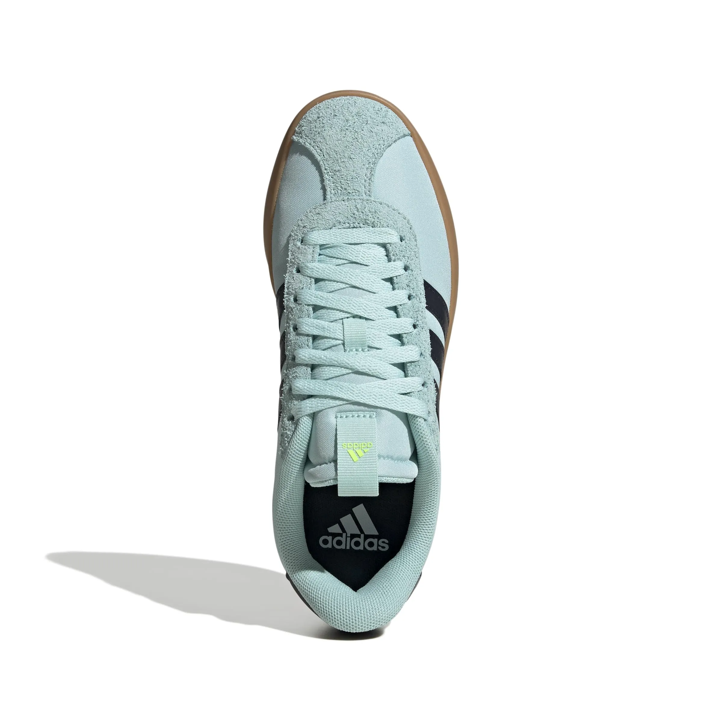 adidas VL Court 3.0 Shoes, Semi Flash Aqua/Aurora Ink/Lucid Lemon, 39 1/3 EU - immagine 7