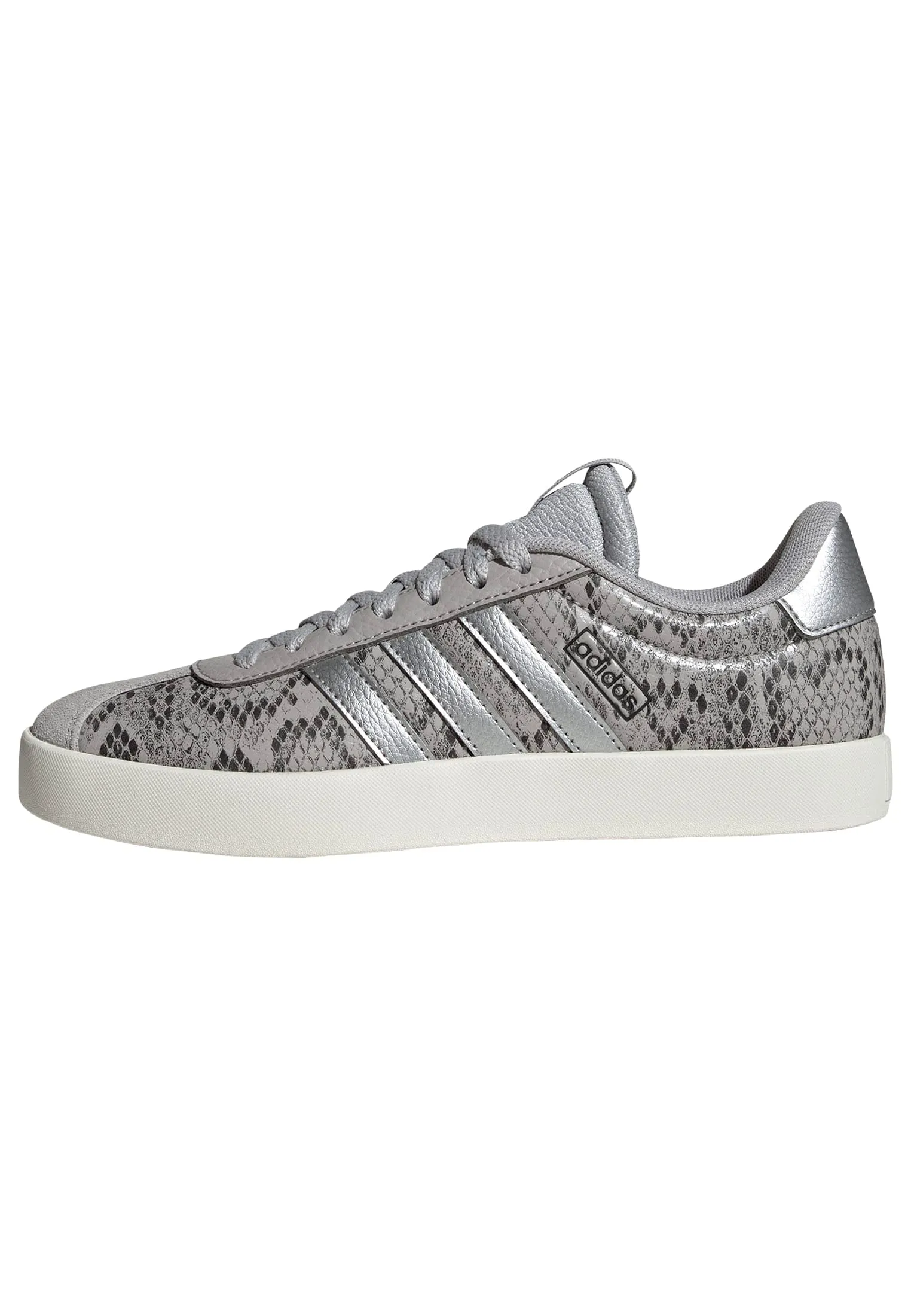 Adidas Donna VL Court 3.0 Shoes, Grey Two/Silver Met./Off White, 43 1/3 EU - immagine 1