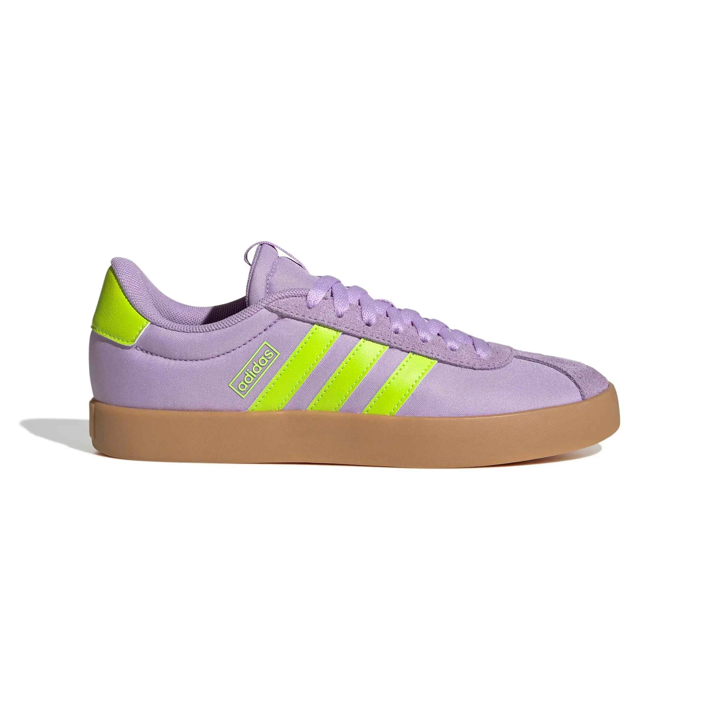 Adidas Donna VL Court 3.0 Shoes, Powder Plum/Solar Slime/Lucid Lemon, 37 1/3 EU - immagine 2