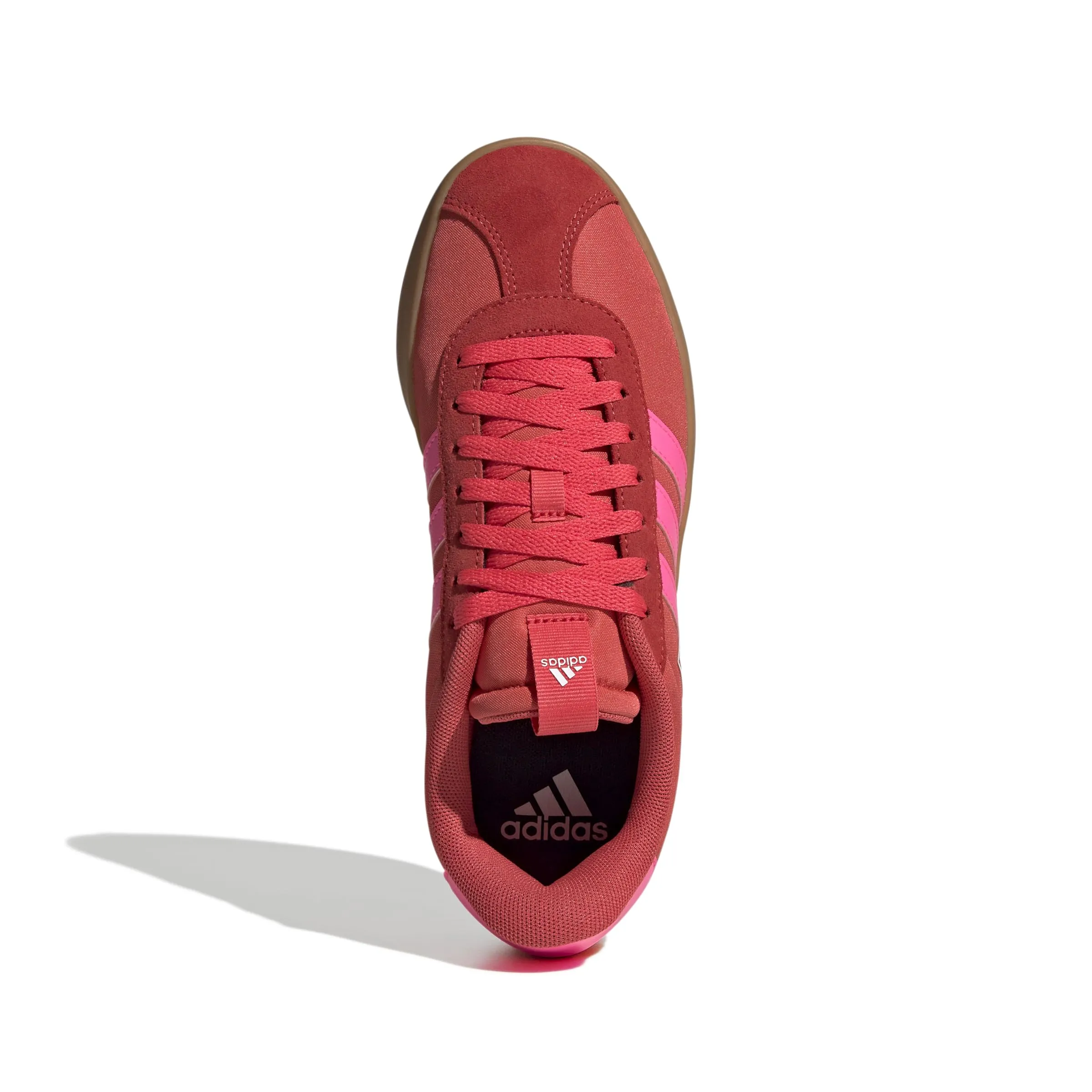 Adidas Donna VL Court 3.0 Shoes, Semi Lucid Red/Lucid Pink/Core White, 36 2/3 EU - immagine 7