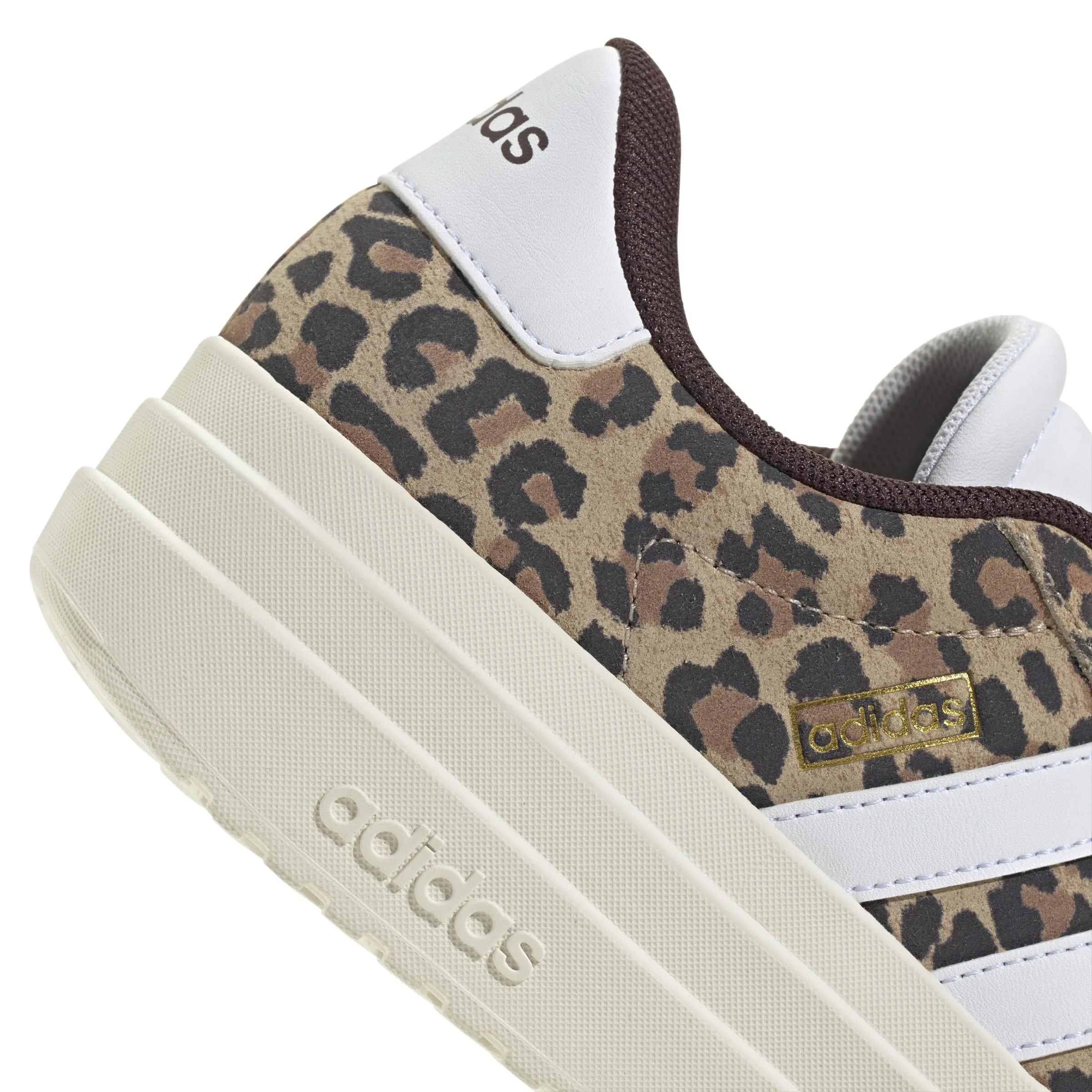 Adidas VL Court Bold Shoes, Magic Beige/Ftwr White/Shadow Brown, 40 2/3 EU - immagine 5