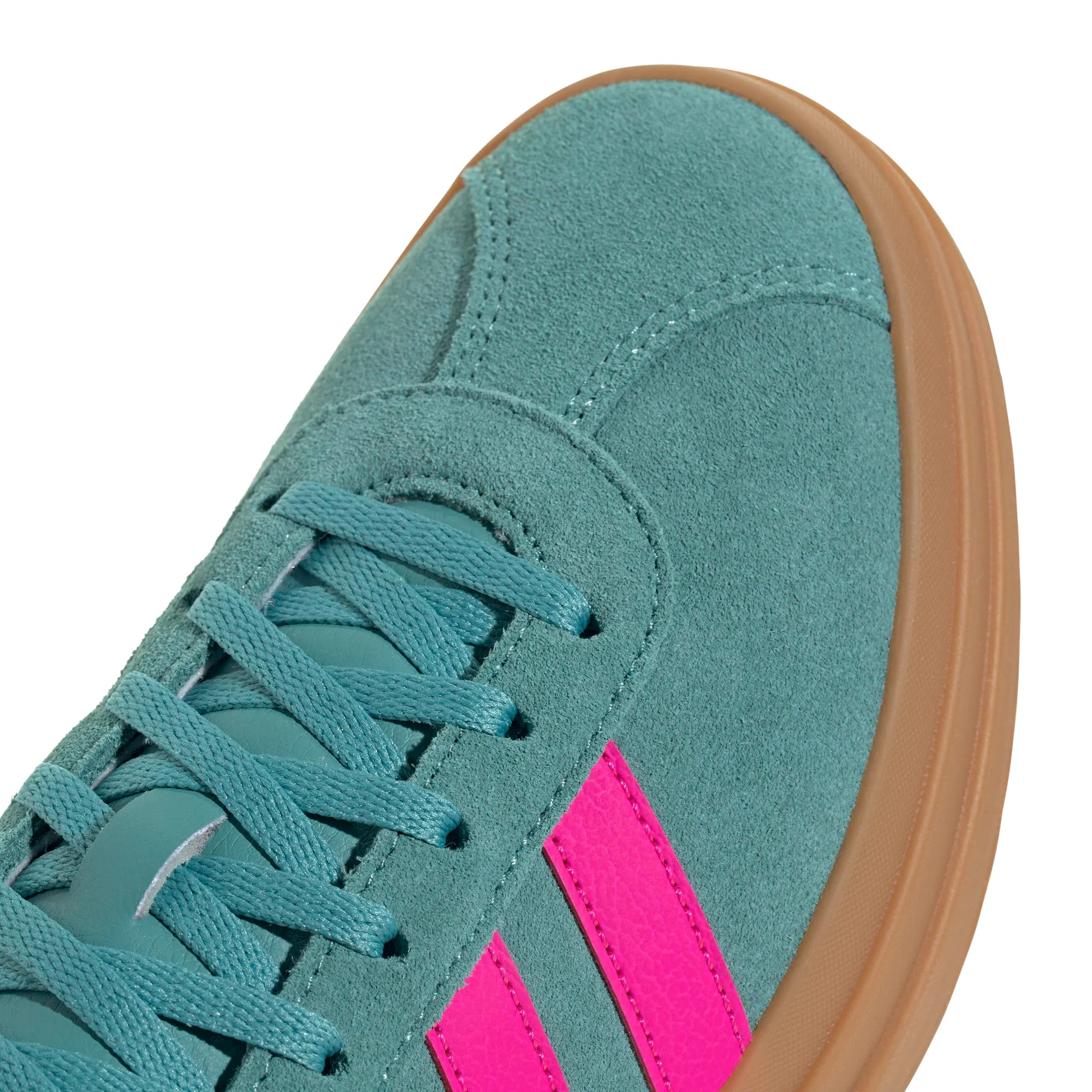 Adidas VL Court Bold Shoes, Powder Teal/Shock Pink/Powder Yellow, 40 EU - immagine 5