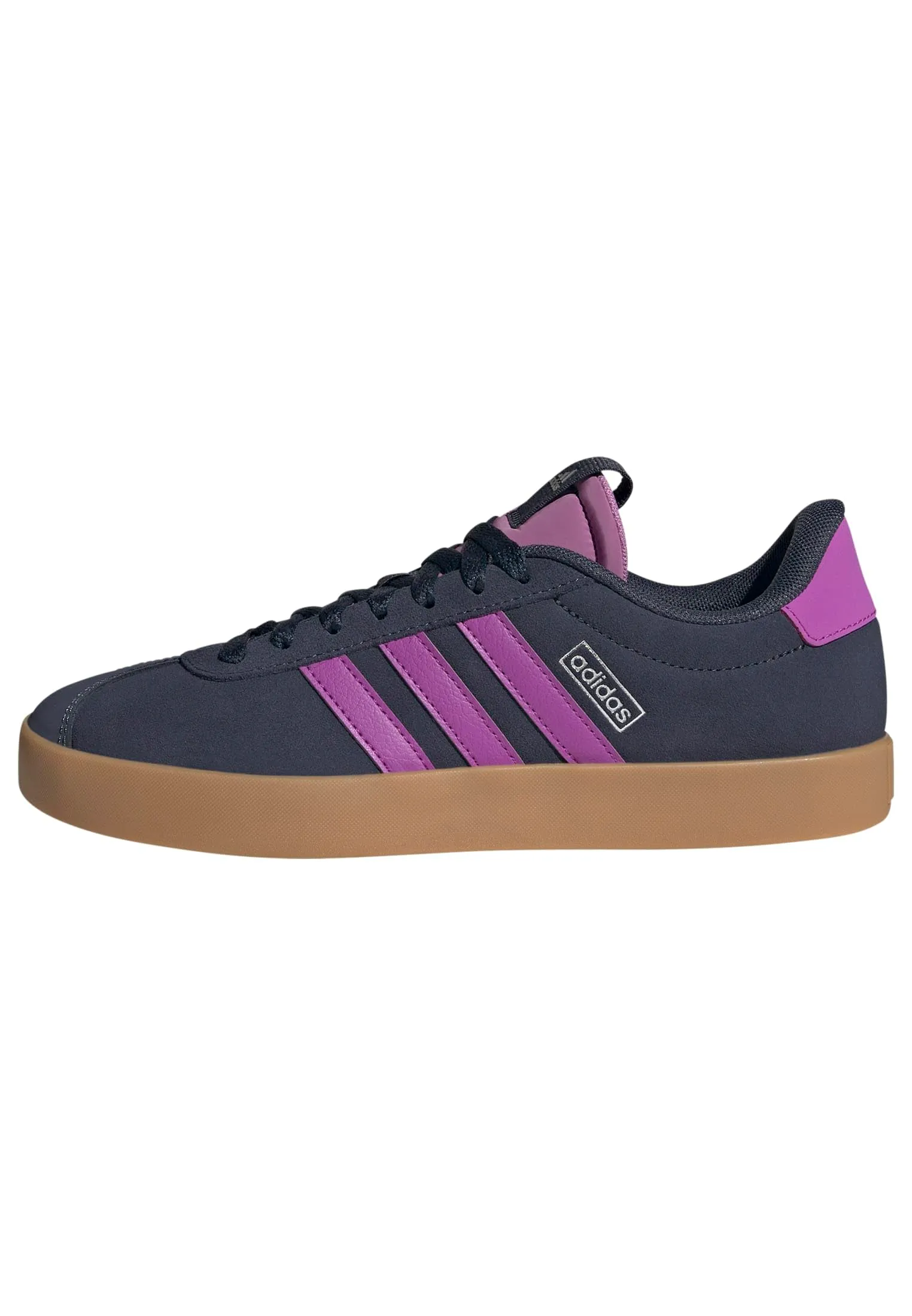 Adidas VL Court 3.0 Women's Shoes, Shadow Navy/Purple Burst/Silver Met., 38 2/3 EU - immagine 1