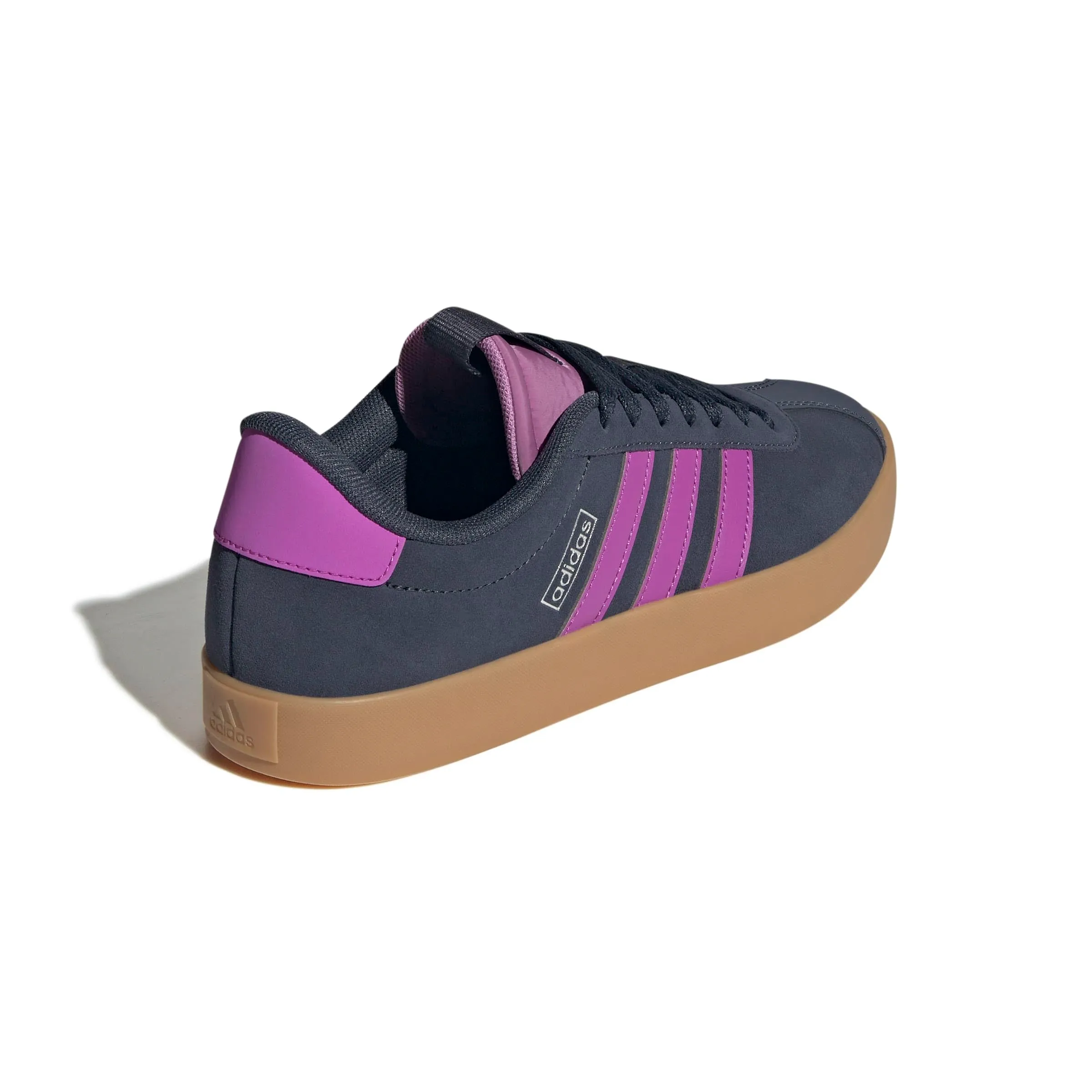 adidas VL Court 3.0 Shoes, Shadow Navy/Purple Burst/Silver Met., 36 2/3 EU - immagine 5