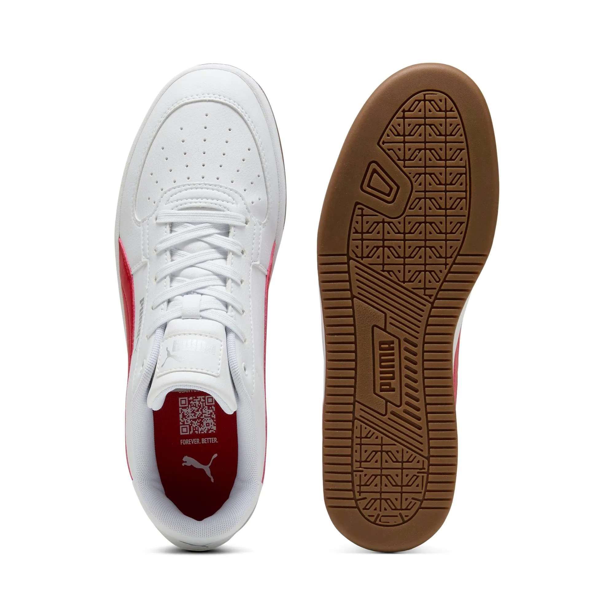 Puma Caven 2.0 Unisex Sneakers - For All Time Red White Silver Gum, 37.5 EU - immagine 4