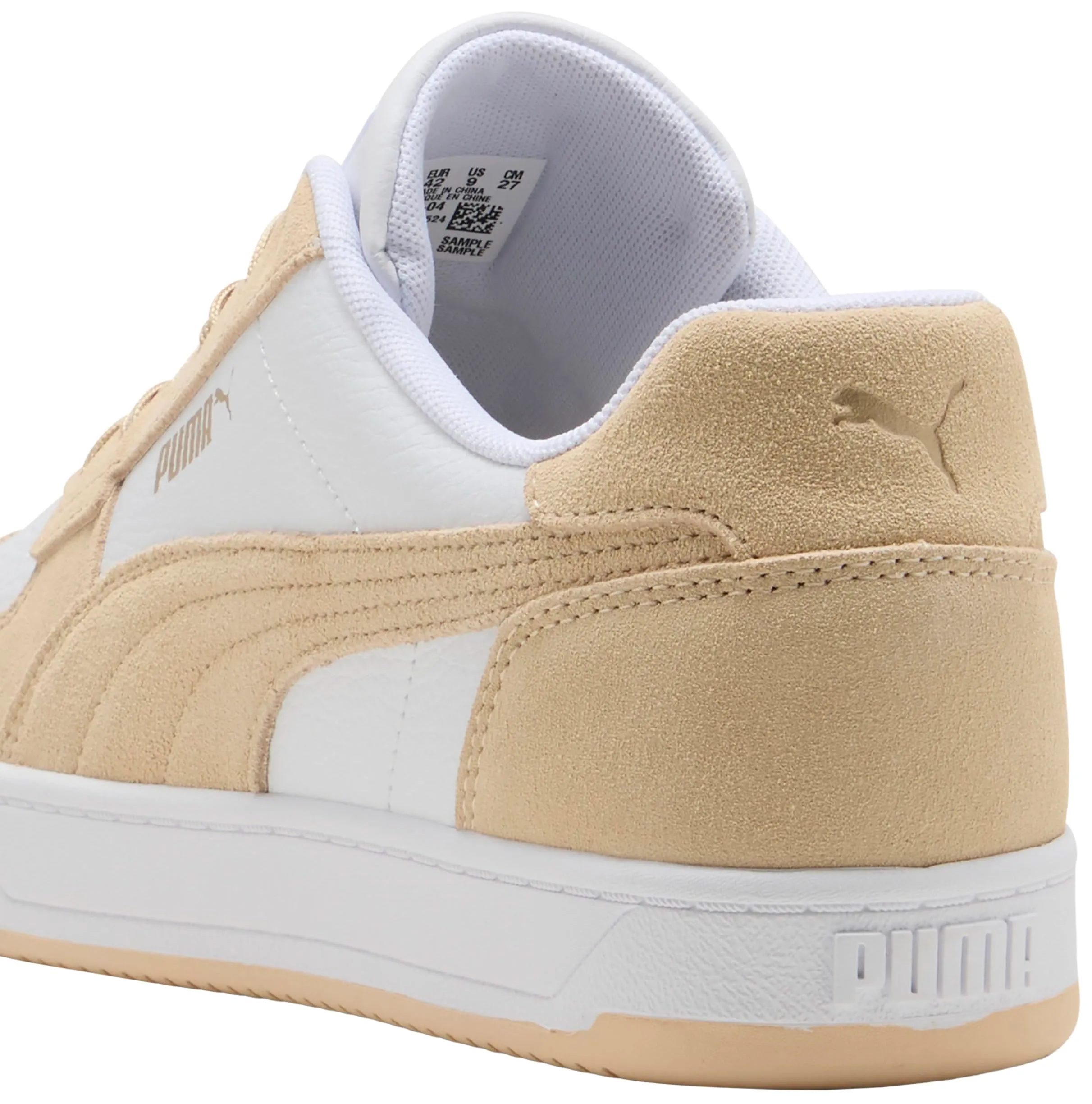 Puma Caven 2.0 Mono Sneaker Unisex, Puma White Canvas Puma Gold, 44.5 EU - immagine 2