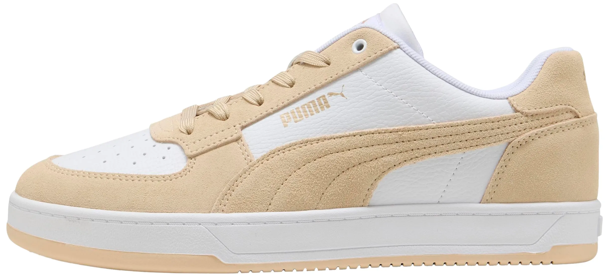 Puma Caven 2.0 Mono Sneaker Unisex - Puma White Canvas Puma Gold, 40.5 EU - immagine 1