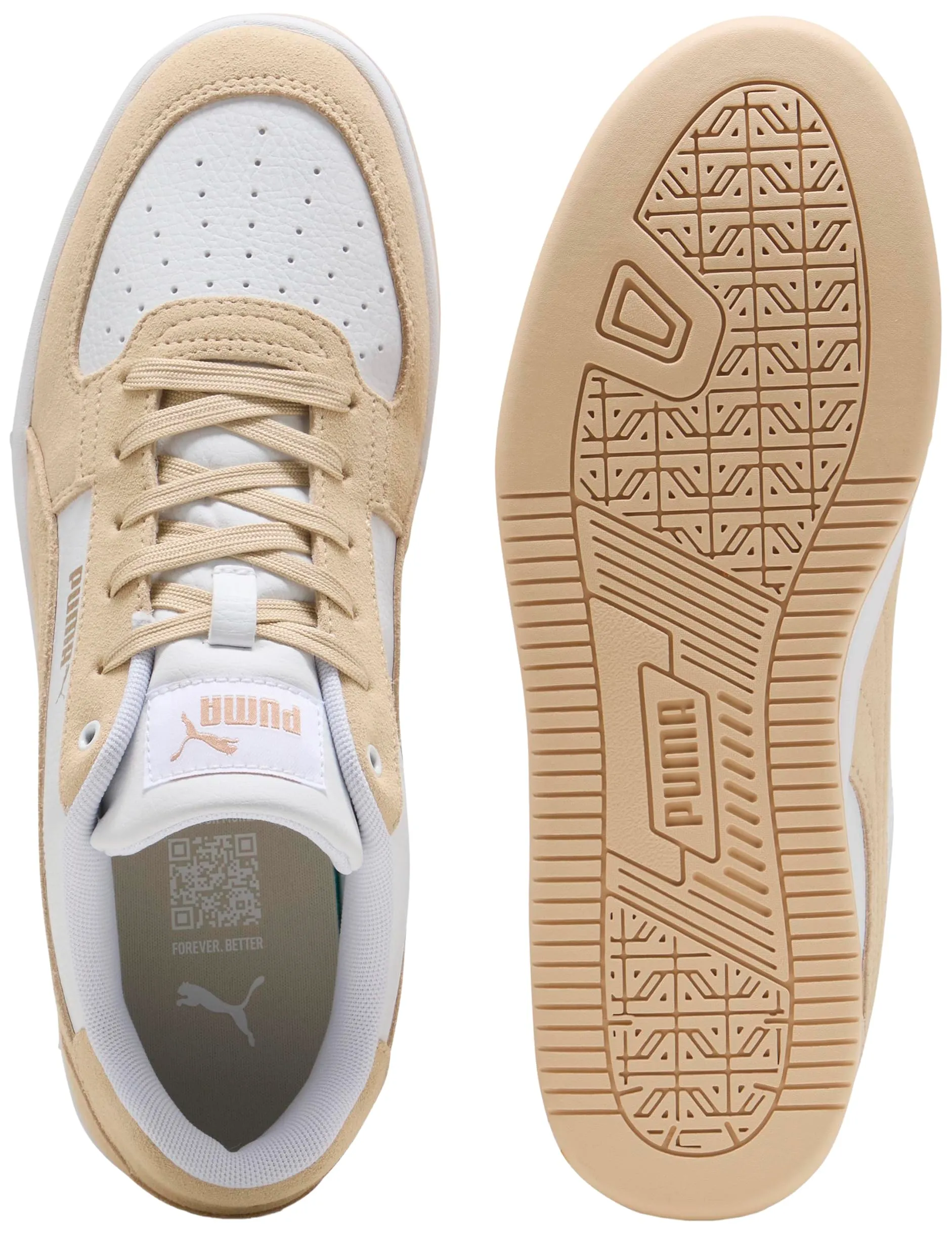 Puma Caven 2.0 Mono Sneaker Unisex - Puma White Canvas Puma Gold - 47 EU - immagine 4