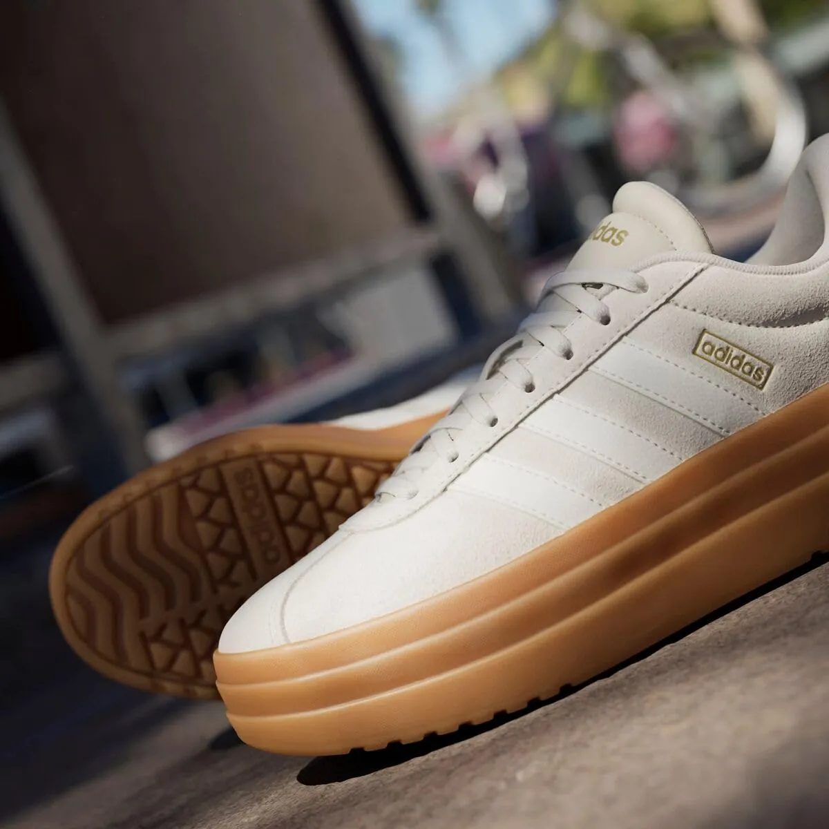 Adidas Donna VL Corto 2.0 Scarpe Fitness, Alluminio/Bianco/Gomma - immagine 2