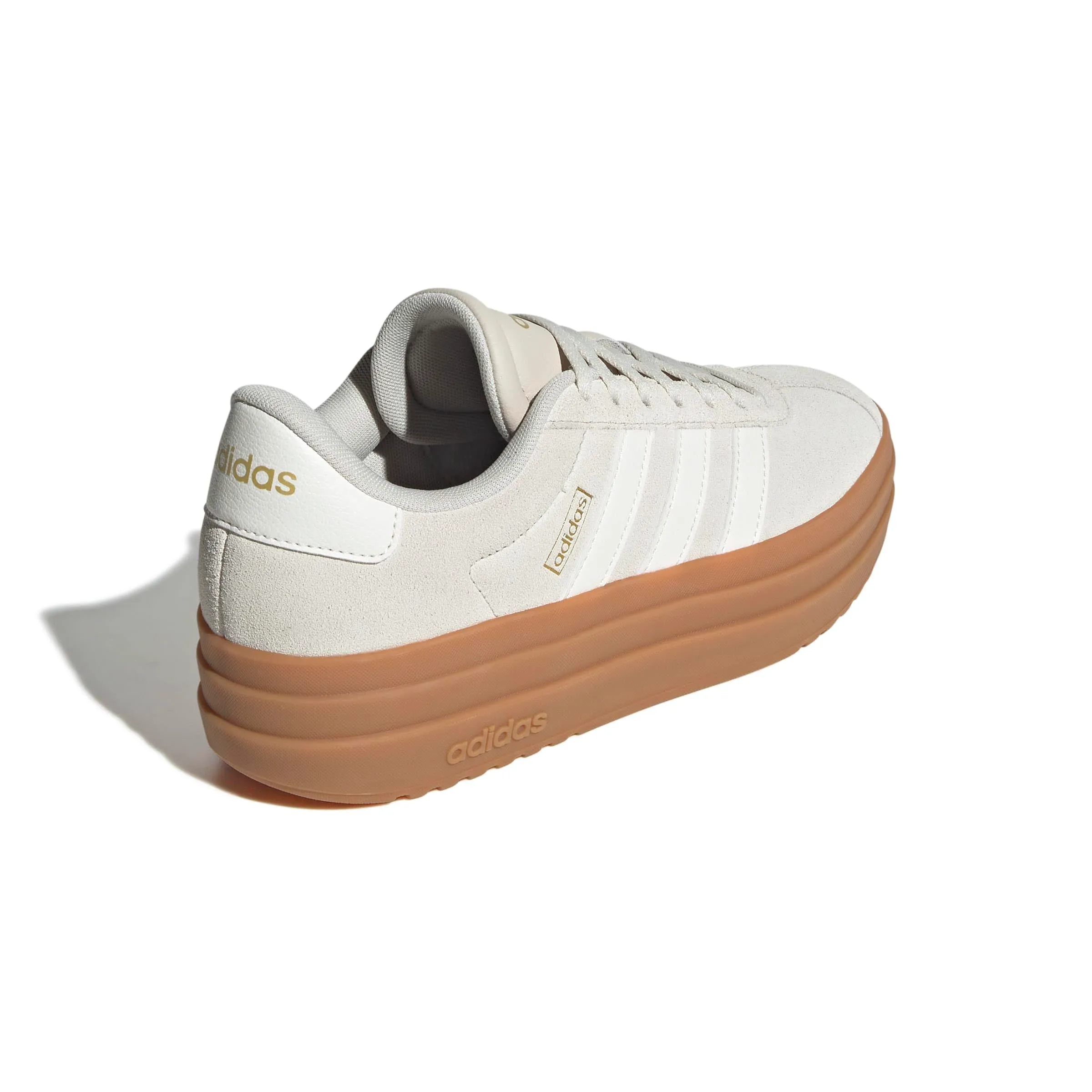 Adidas Donna VL Court 2.0 Scarpe Fitness, Alluminio/Bianco/Gomma, 9.5 - immagine 6