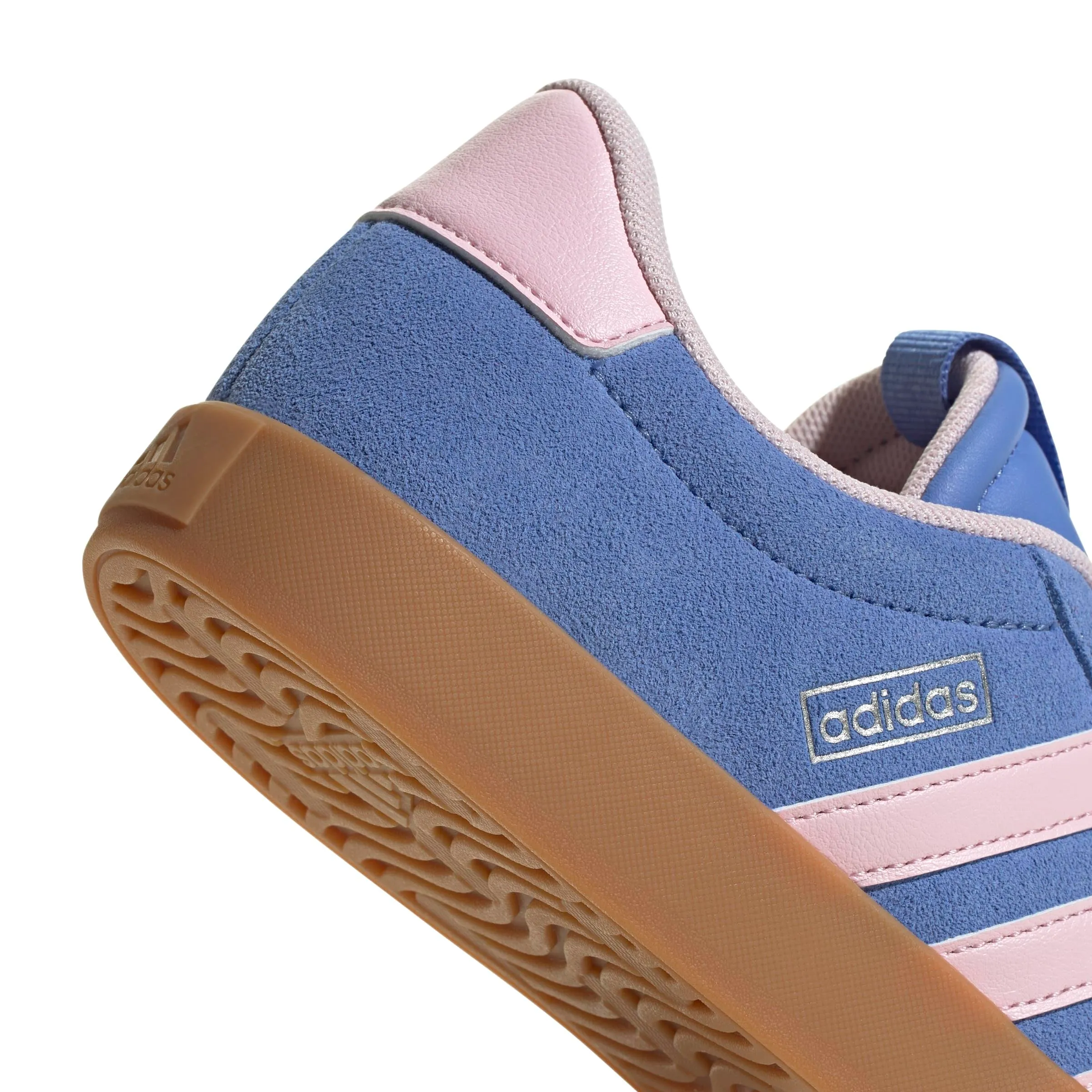 adidas NEO VLCOURT Sneakers, Blue Fusion Clear Pink Silver Metallic, 39 1/3 EU - immagine 8