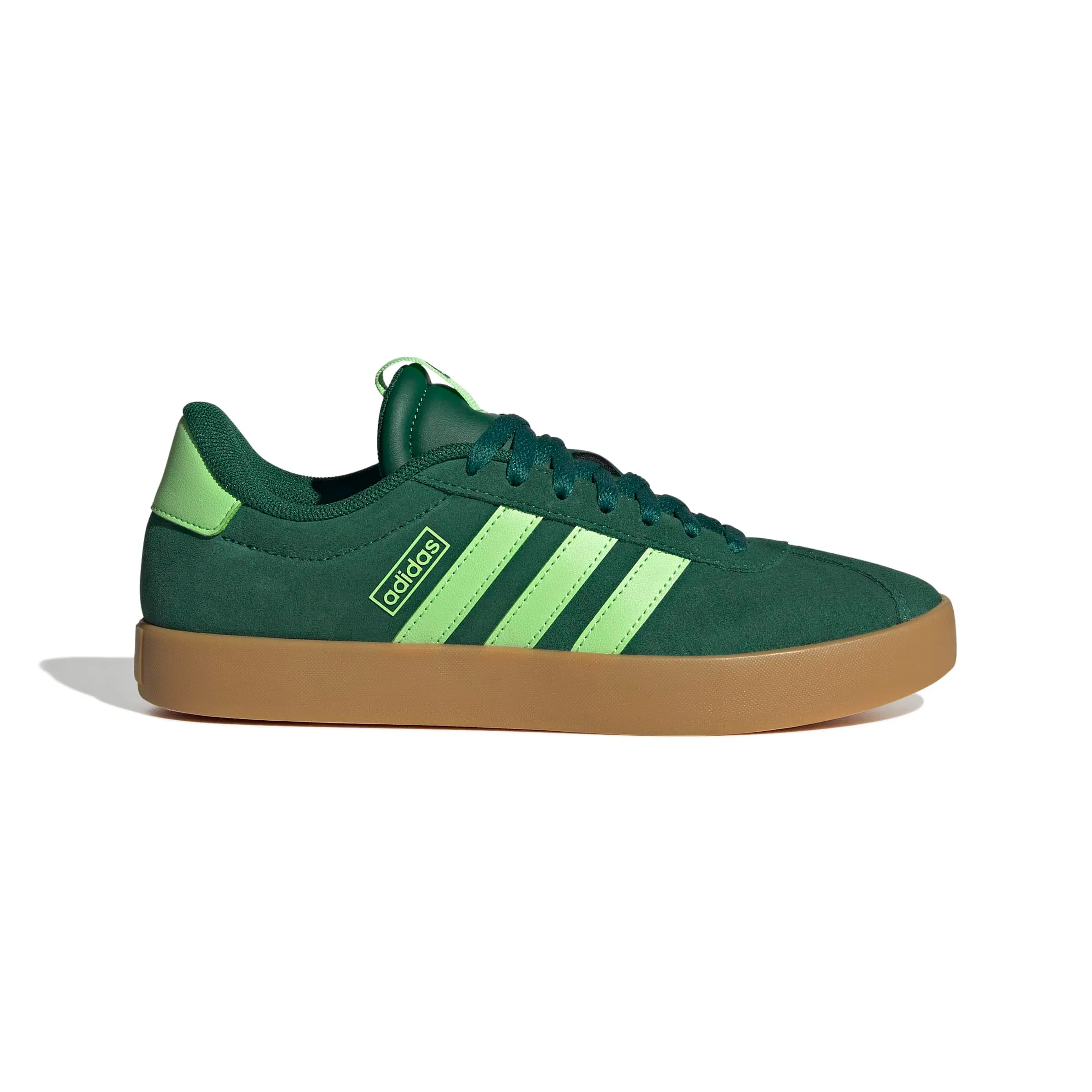Adidas Donna VL Court 3.0 Shoes, Collegiate Green/Semi Green Spark/Gum 3, 40 EU - immagine 2