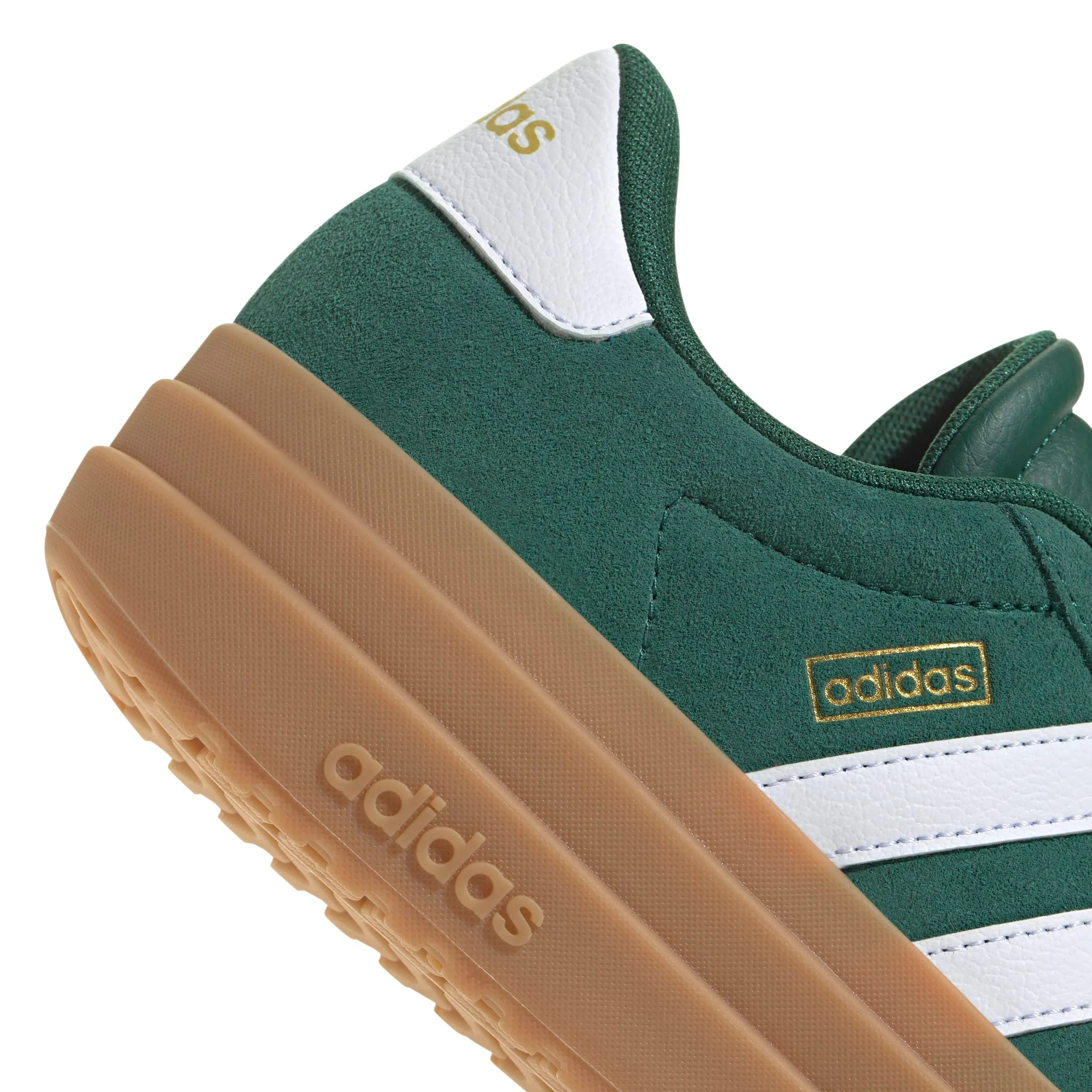 adidas VL Court Bold Shoes, Collegiate Green/Cloud White/Gold Metallic, 41 1/3 EU - immagine 4
