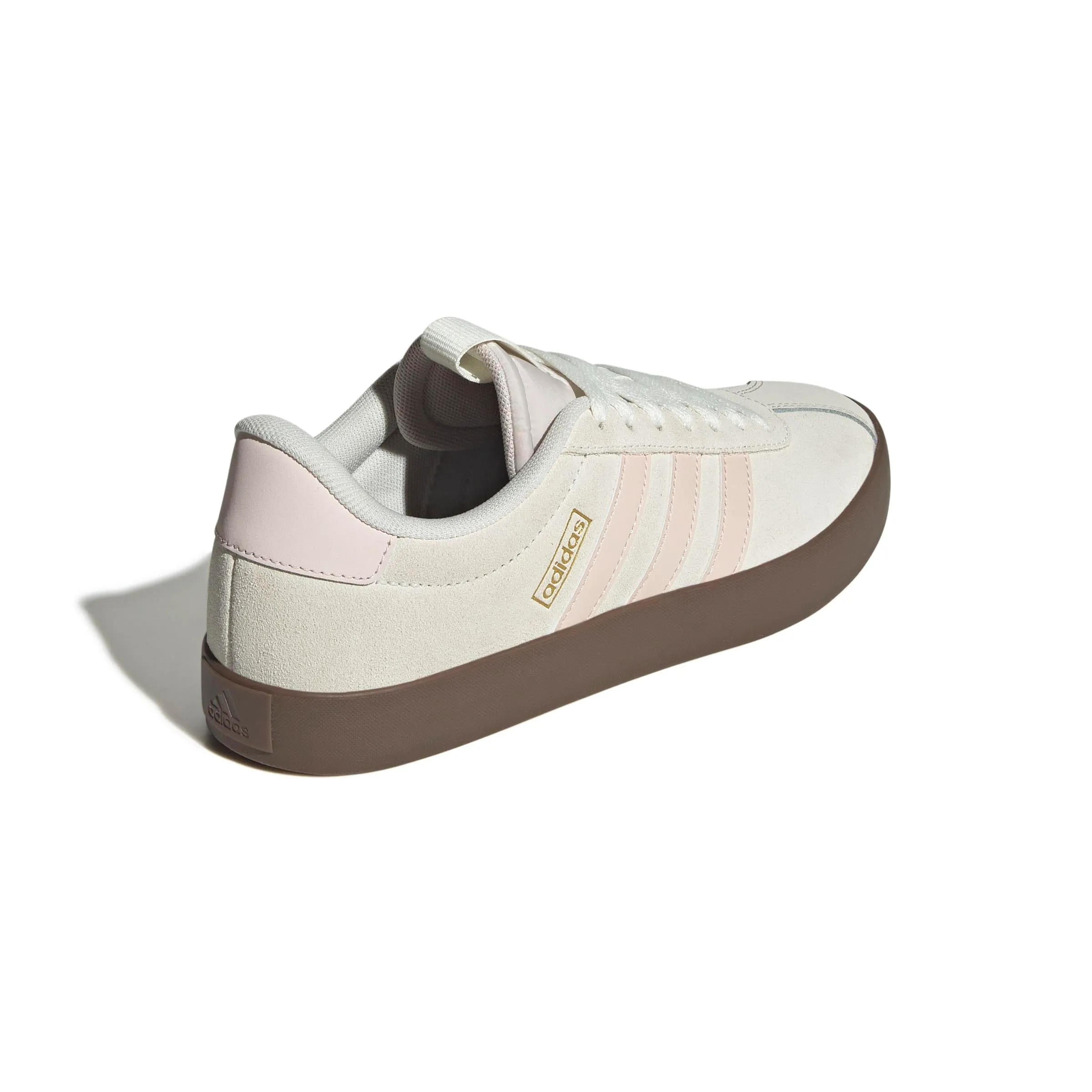 Adidas Donna VL Court 3.0 Shoes, Off White/Wonder Quartz/Gold Met., 40 2/3 EU - immagine 6