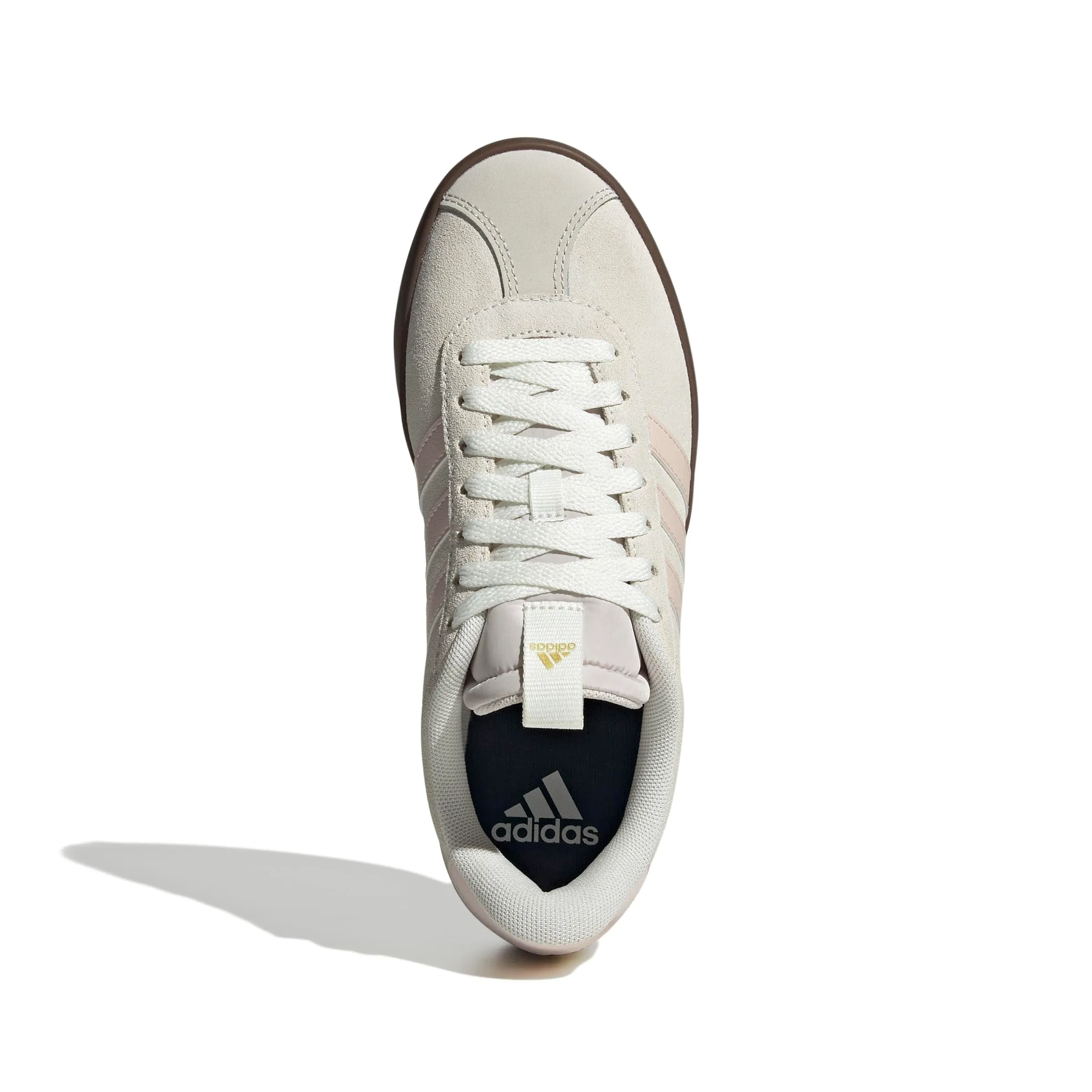 Adidas Donna VL Court 3.0 Shoes, Off White/Wonder Quartz/Gold Met., 40 2/3 EU - immagine 7