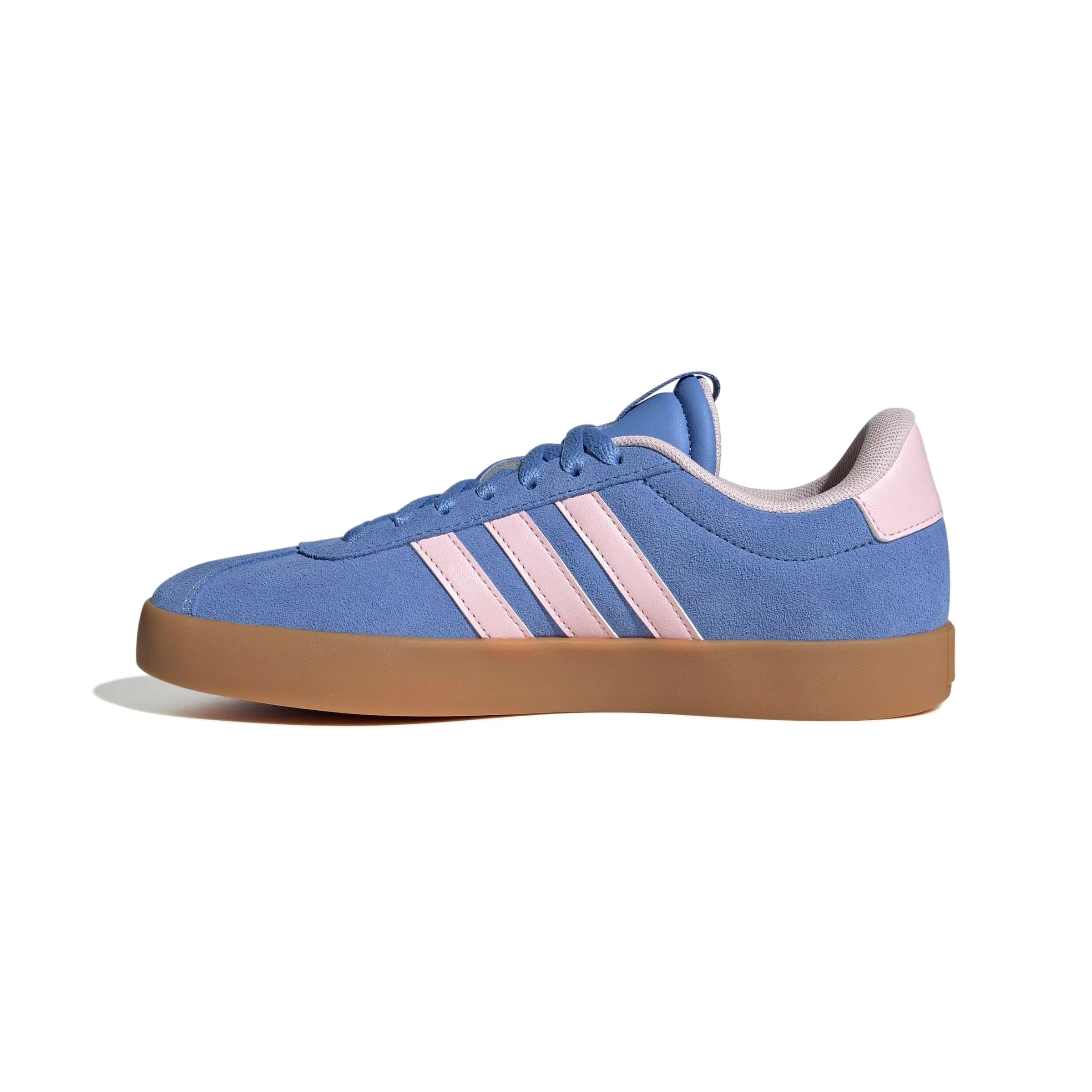 Adidas VL Court 3.0 Shoes, Blue Fusion/Clear Pink/Silver Met., 40 2/3 EU - immagine 1