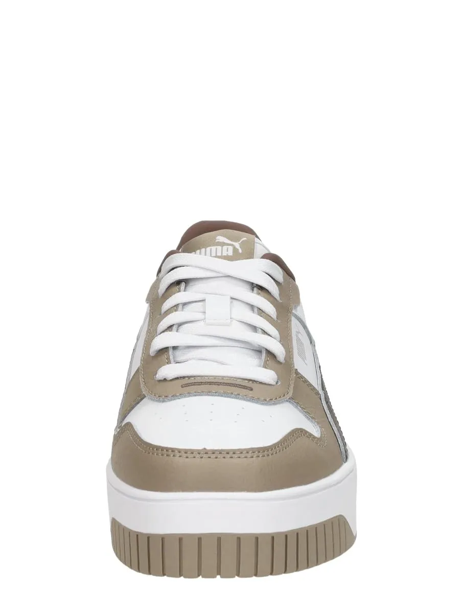 Puma Carina Street Sneaker - White Flat Bronze Ice Coffee - 42 EU - immagine 4