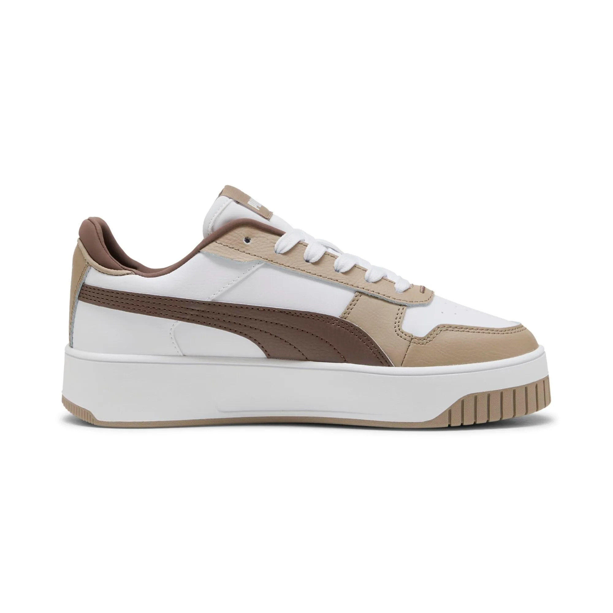 Puma Carina Street Sneaker - White Flat Bronze Ice Coffee - 42 EU - immagine 6