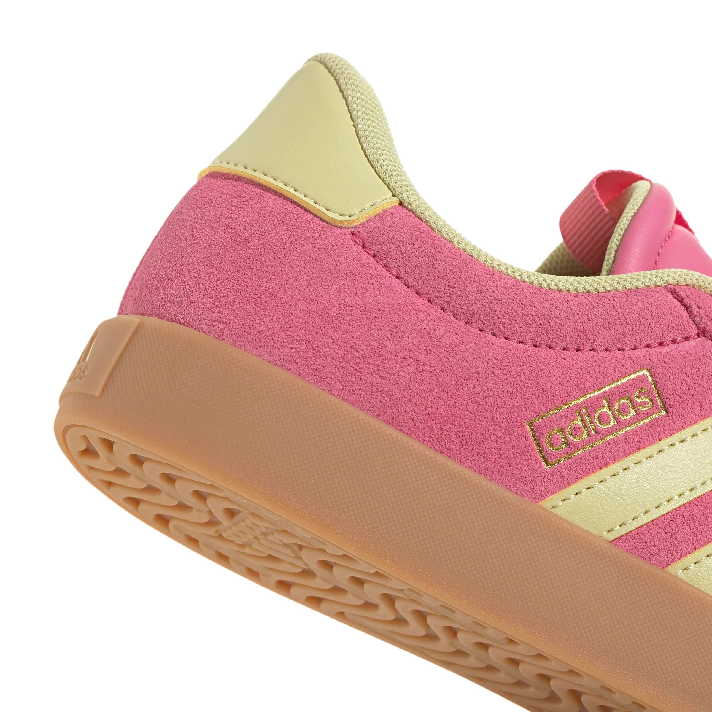 Adidas VL Court 3.0 Women's Shoes, Pink Fusion/Powder Yellow/Gold Met, 38 EU - immagine 4