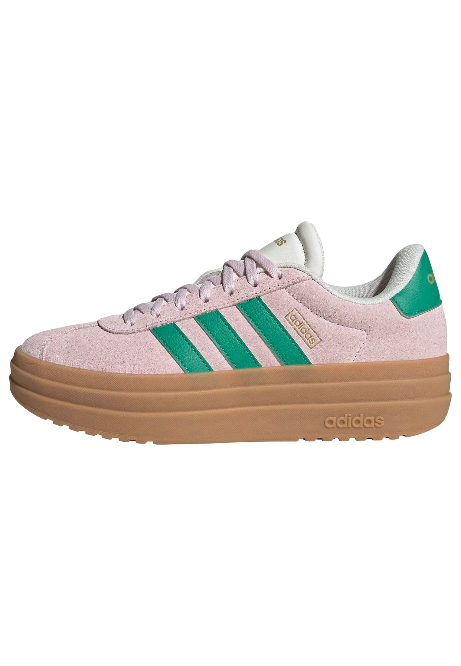 adidas VL Court Bold Shoes, Clear Pink/Court Green/Core White, 39 1/3 EU - immagine 1