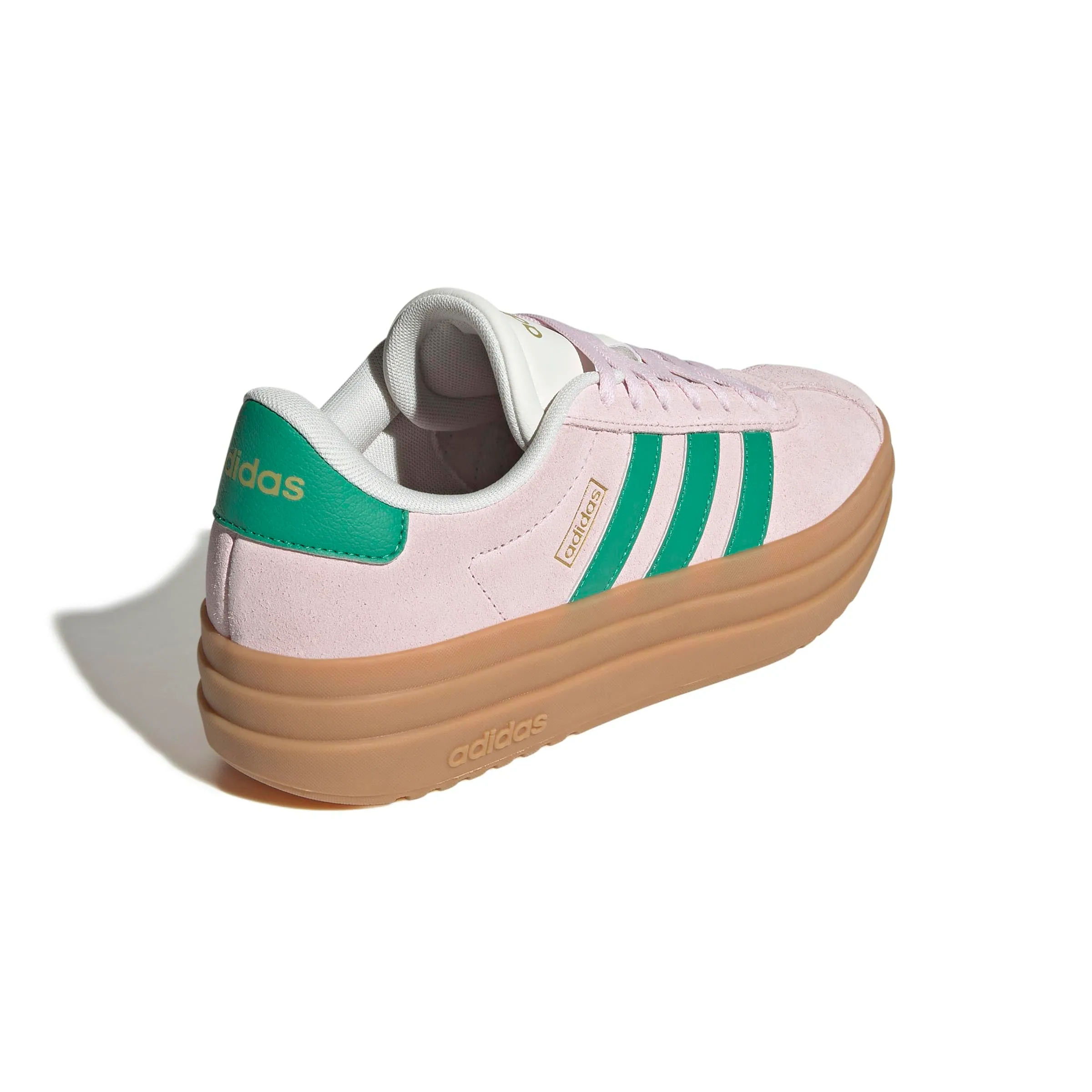 adidas VL Court Bold Scarpe da Ginnastica Donna, Trasparente Rosa Corte Verde Gesso Bianco, 36 EU - immagine 5