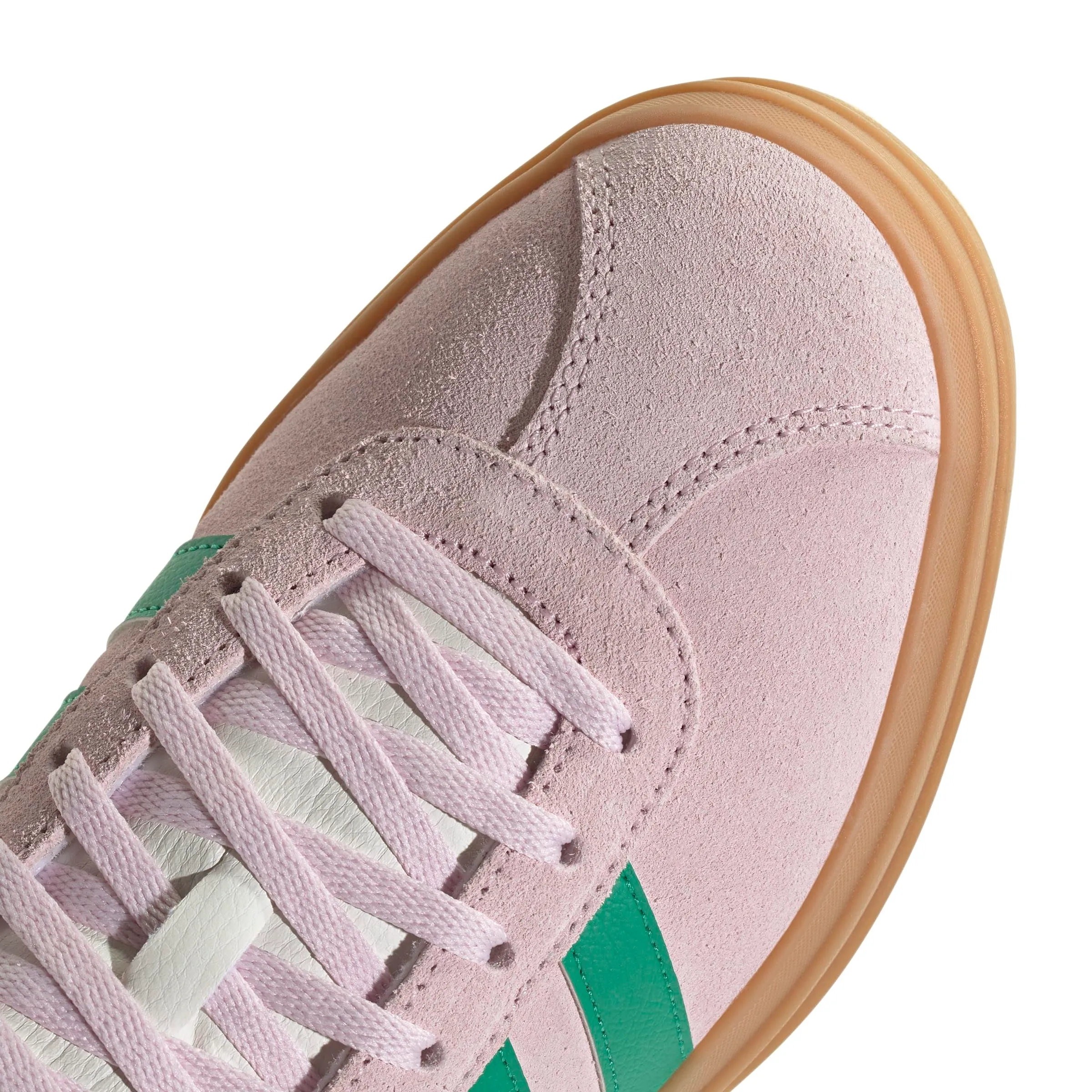 adidas VL Court Bold Scarpe da Ginnastica Donna, Trasparente Rosa Corte Verde Gesso Bianco, 36 EU - immagine 6