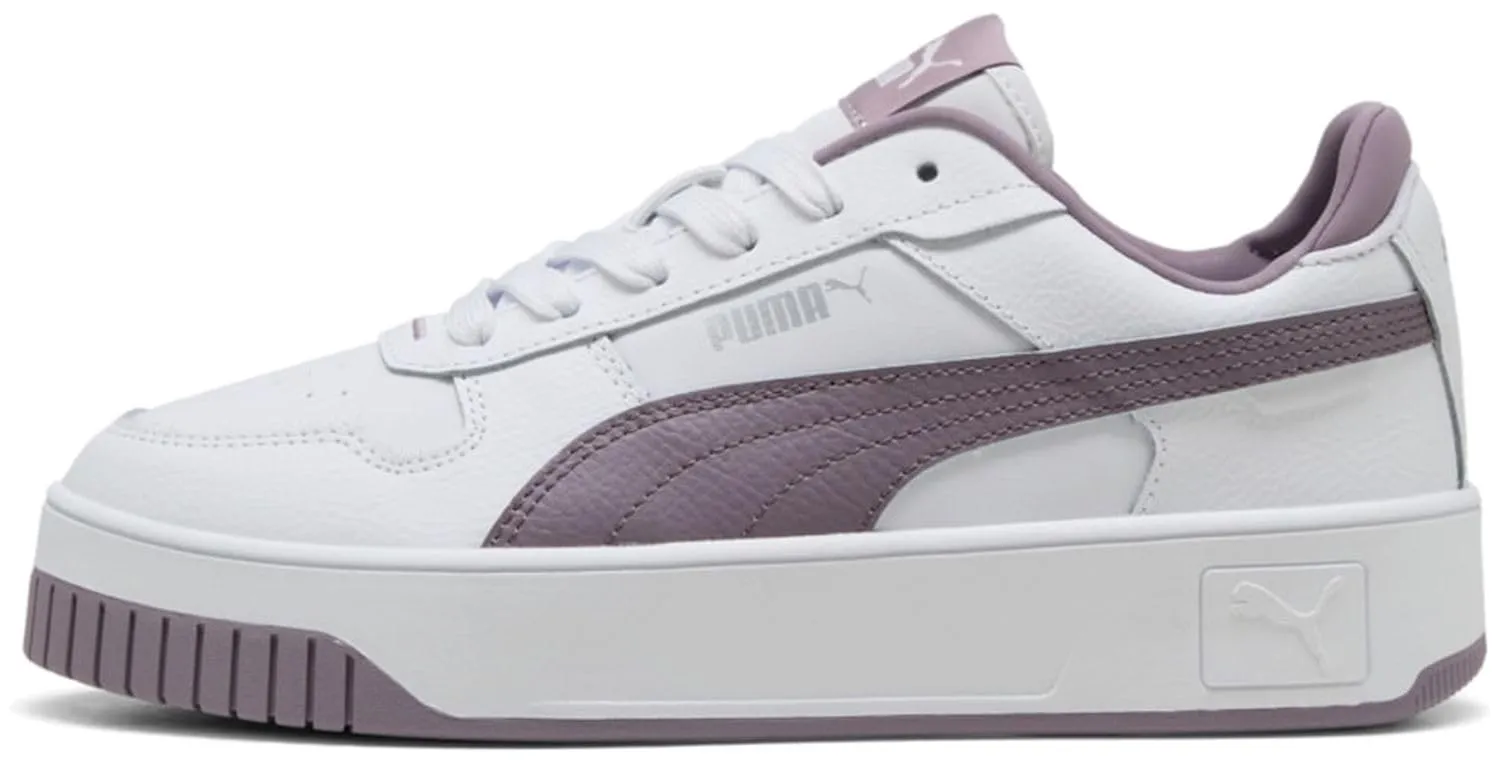 Puma Carina Street Women's Sneakers - Puma White Plum Jam Puma Silver, 38 EU - immagine 1