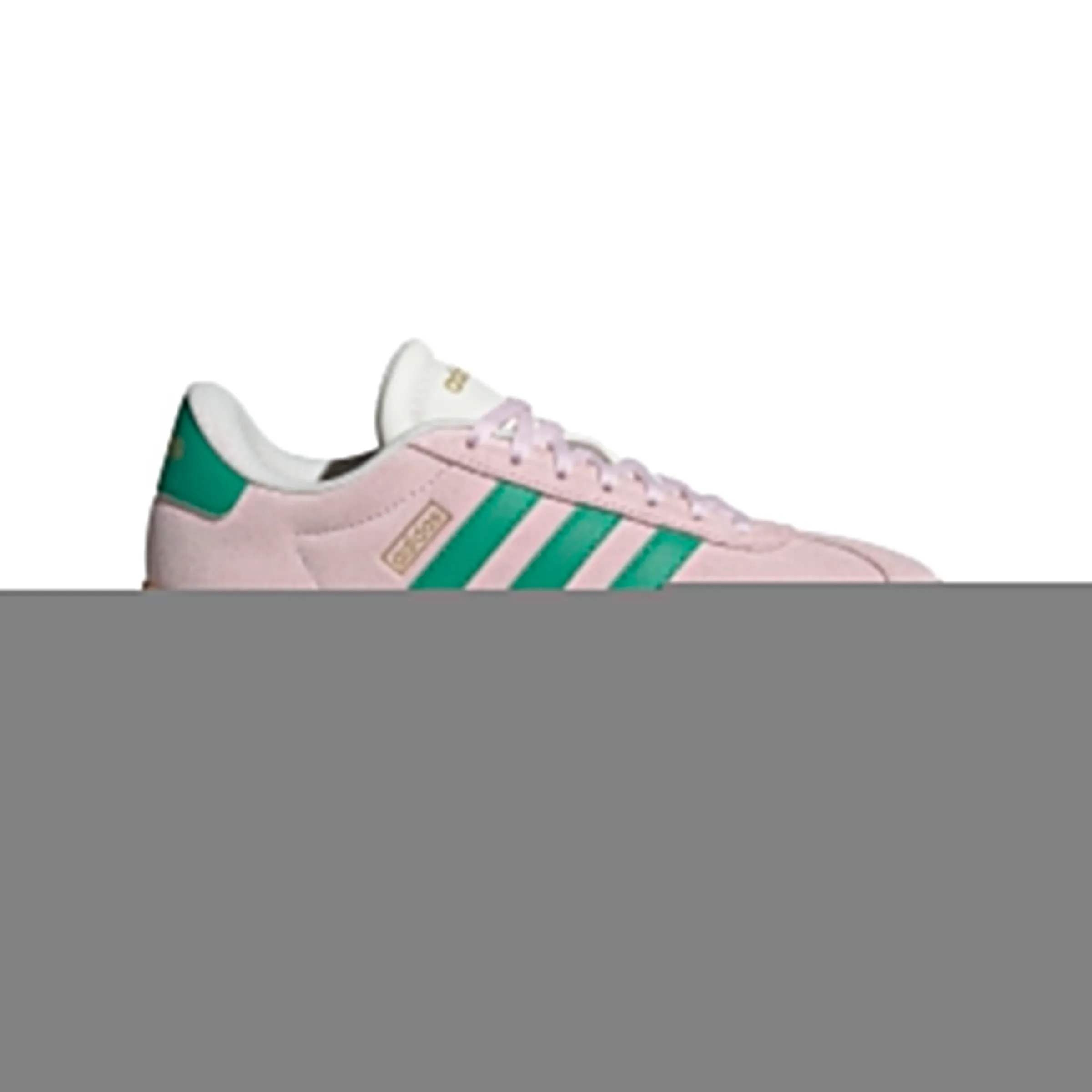 adidas VL Court Bold Women's Shoes - Trasparente Rosa Corte Verde Gesso Bianco, 40.67 EU - immagine 2