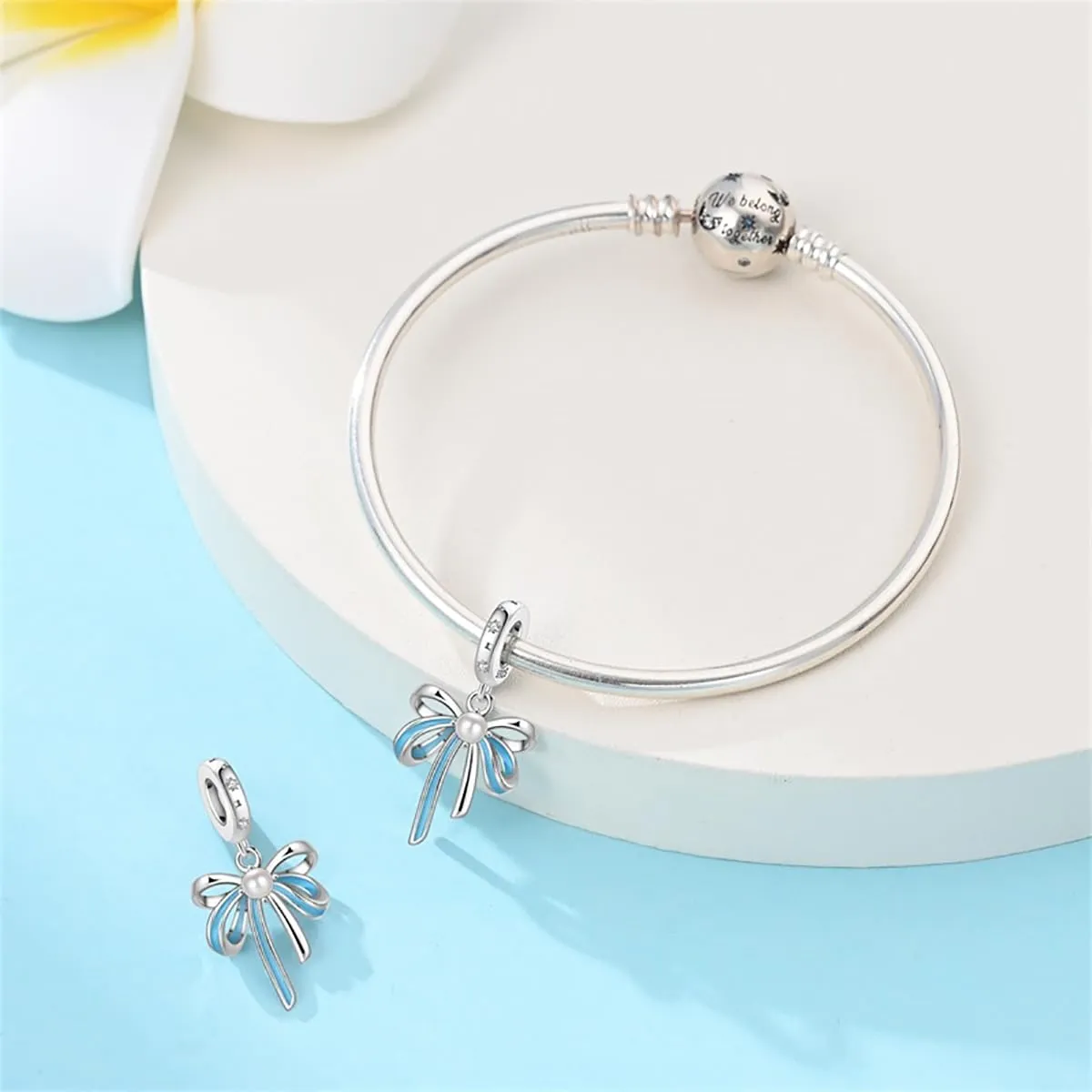 LNQOBU Ciondolo Charm Donna in Argento Sterling 925 per Bracciali e Collane - immagine 3
