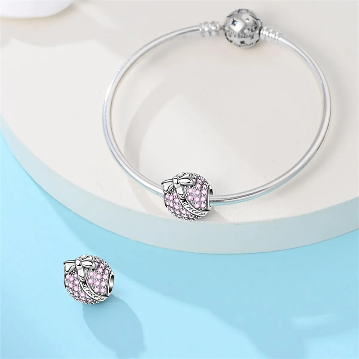 LNQOBU Ciondolo Charm Donna in Argento Sterling 925 per Bracciali e Collane - immagine 3