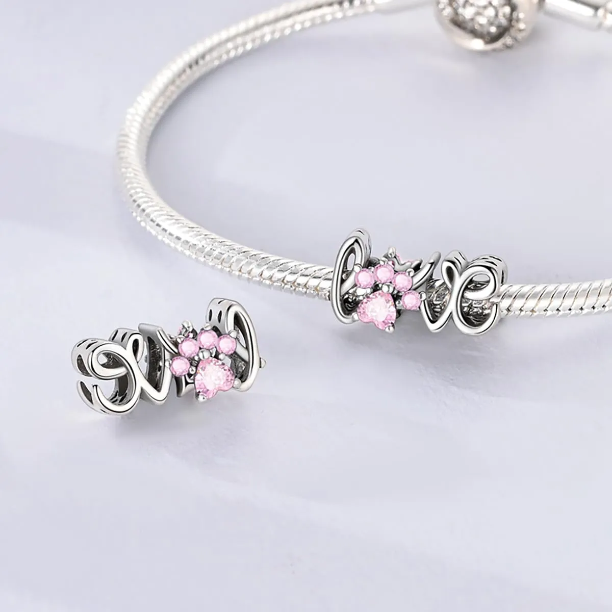 LNQOBU Ciondolo Charm Donna in Argento Sterling 925 per Bracciali e Collane - immagine 2