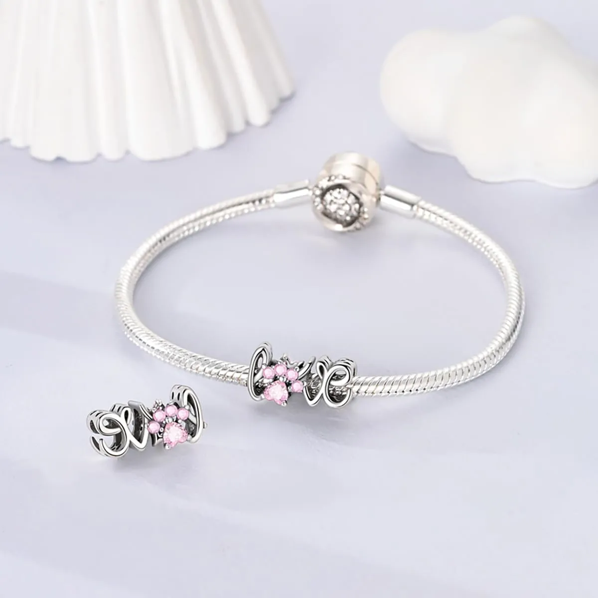 LNQOBU Ciondolo Charm Donna in Argento Sterling 925 per Bracciali e Collane - immagine 4