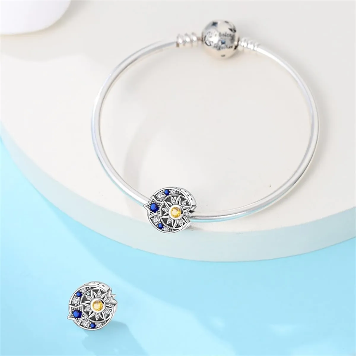 LNQOBU Ciondolo Charm Donna in Argento Sterling 925 per Bracciali e Collane - immagine 4