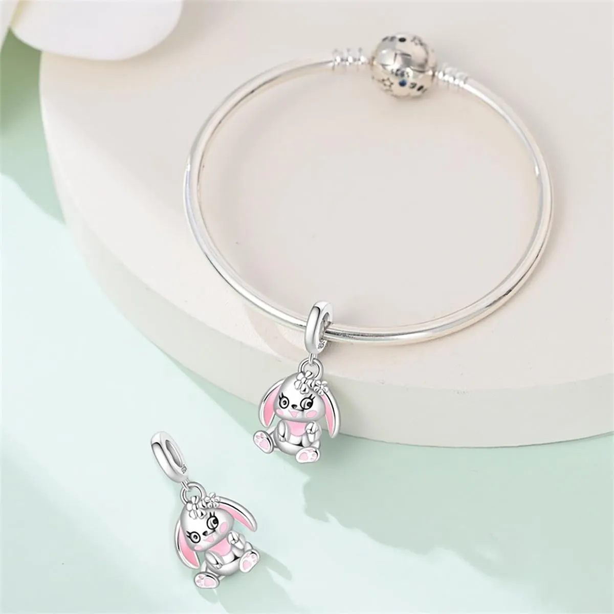 LNQOBU Ciondolo Charm Donna in Argento Sterling 925 per Bracciali e Collane - immagine 4