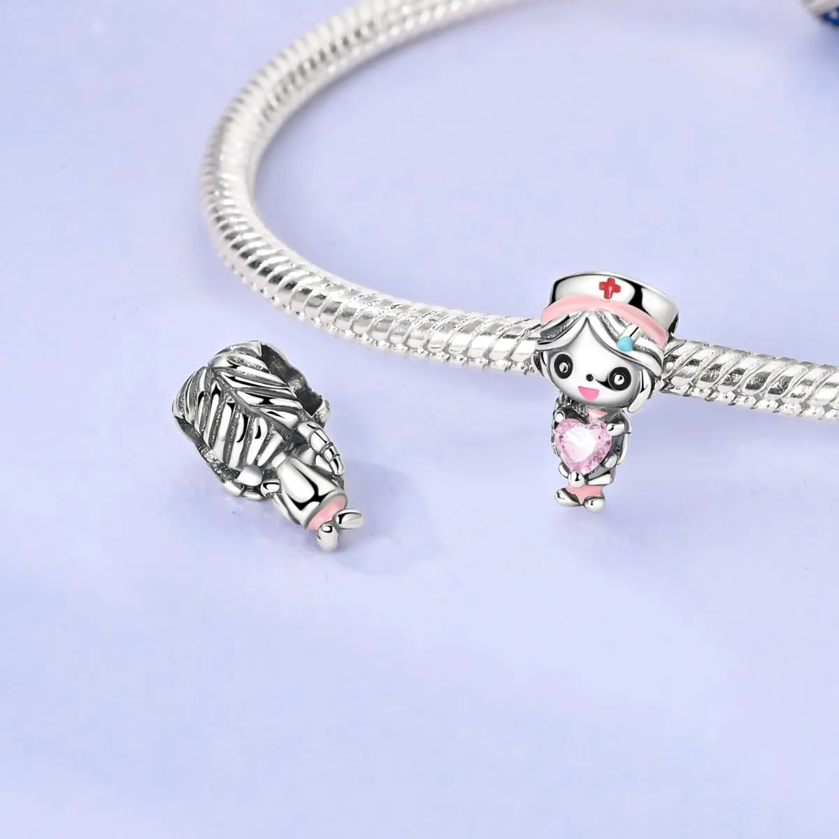LNQOBU Ciondolo Charm Donna in Argento Sterling 925 per Bracciali e Collane - immagine 2