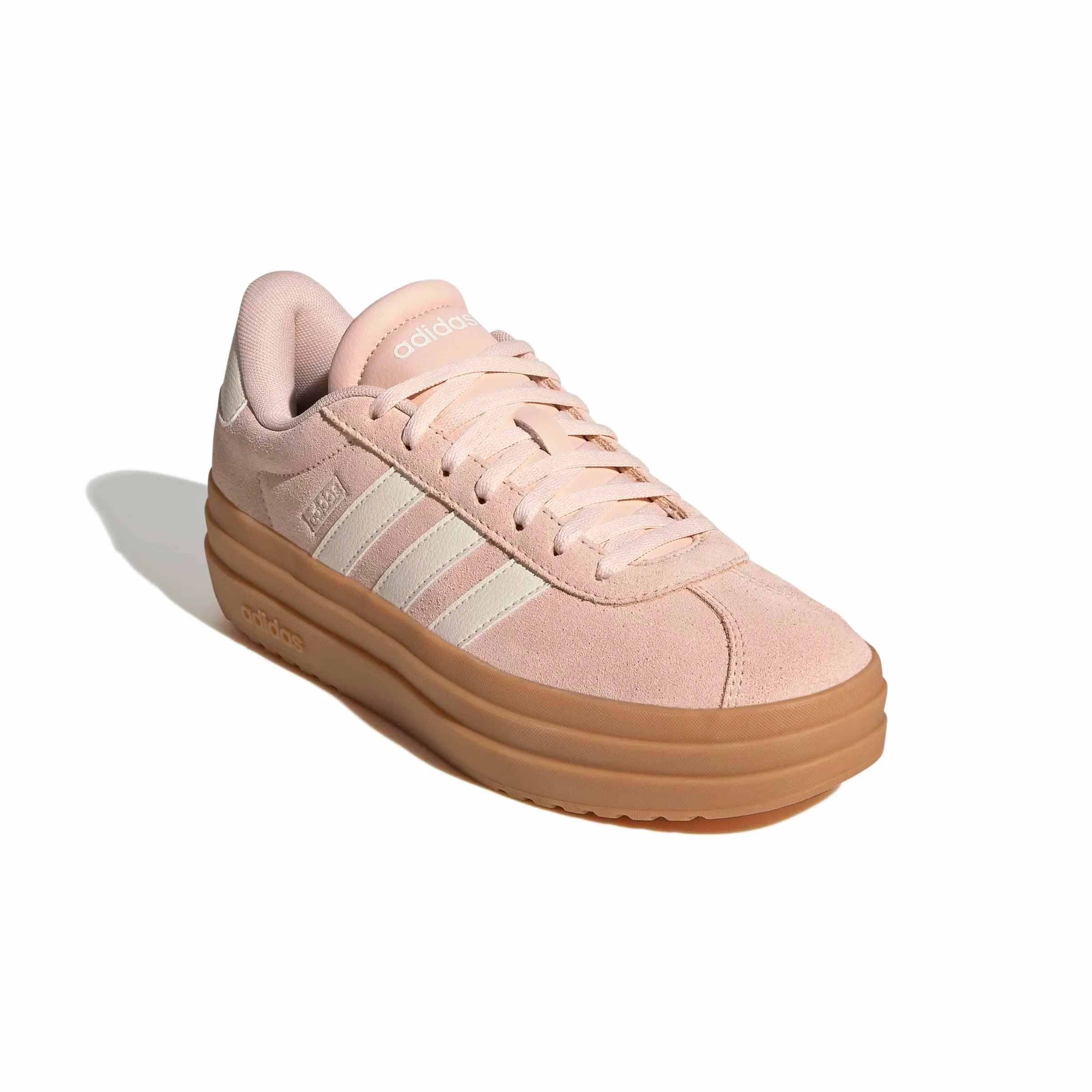 adidas VL Court Bold Shoes - Blush Pink/Off White/Gum 3 - immagine 5