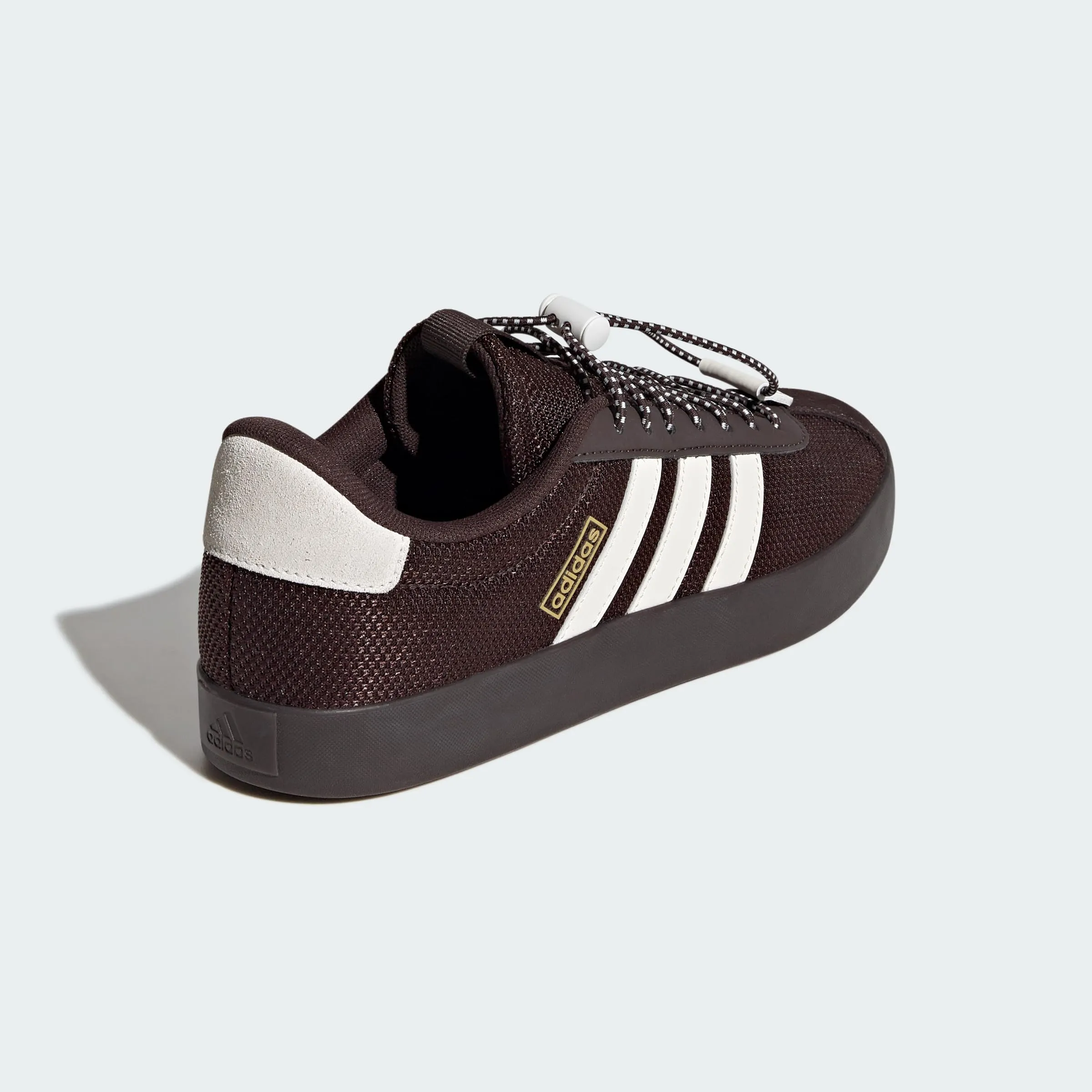 adidas VL Court 3.0 Shoes - Aurora Coffee/Off White/Gold Met. - 38 EU - immagine 7