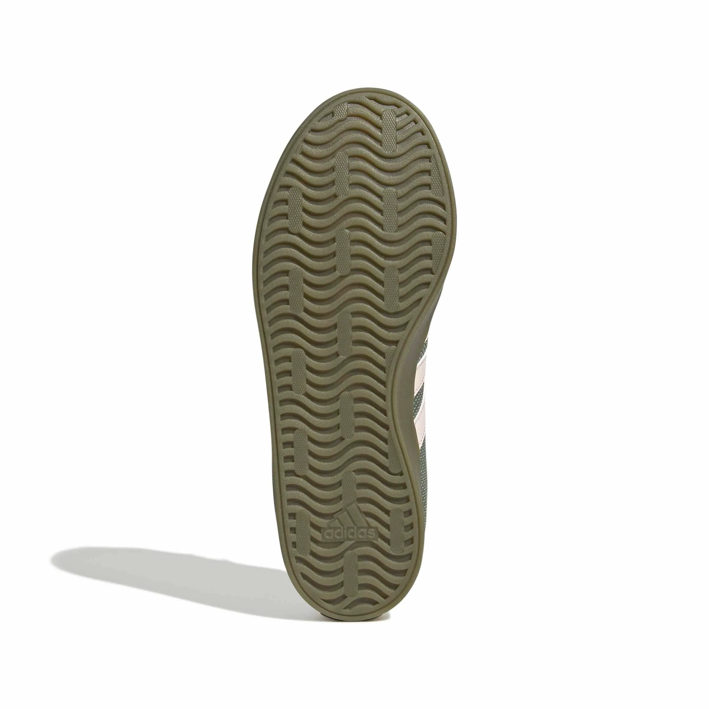 adidas VL Court 3.0 Shoes, Tent Green/Wonder Quartz/Cyber Met, 36 EU - immagine 3