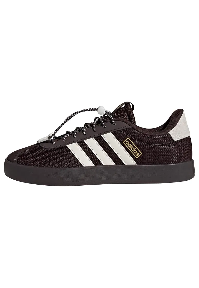 adidas VL Court 3.0 Women's Shoes - Aurora Coffee/Off White/Gold Met, 36 2/3 EU - immagine 1