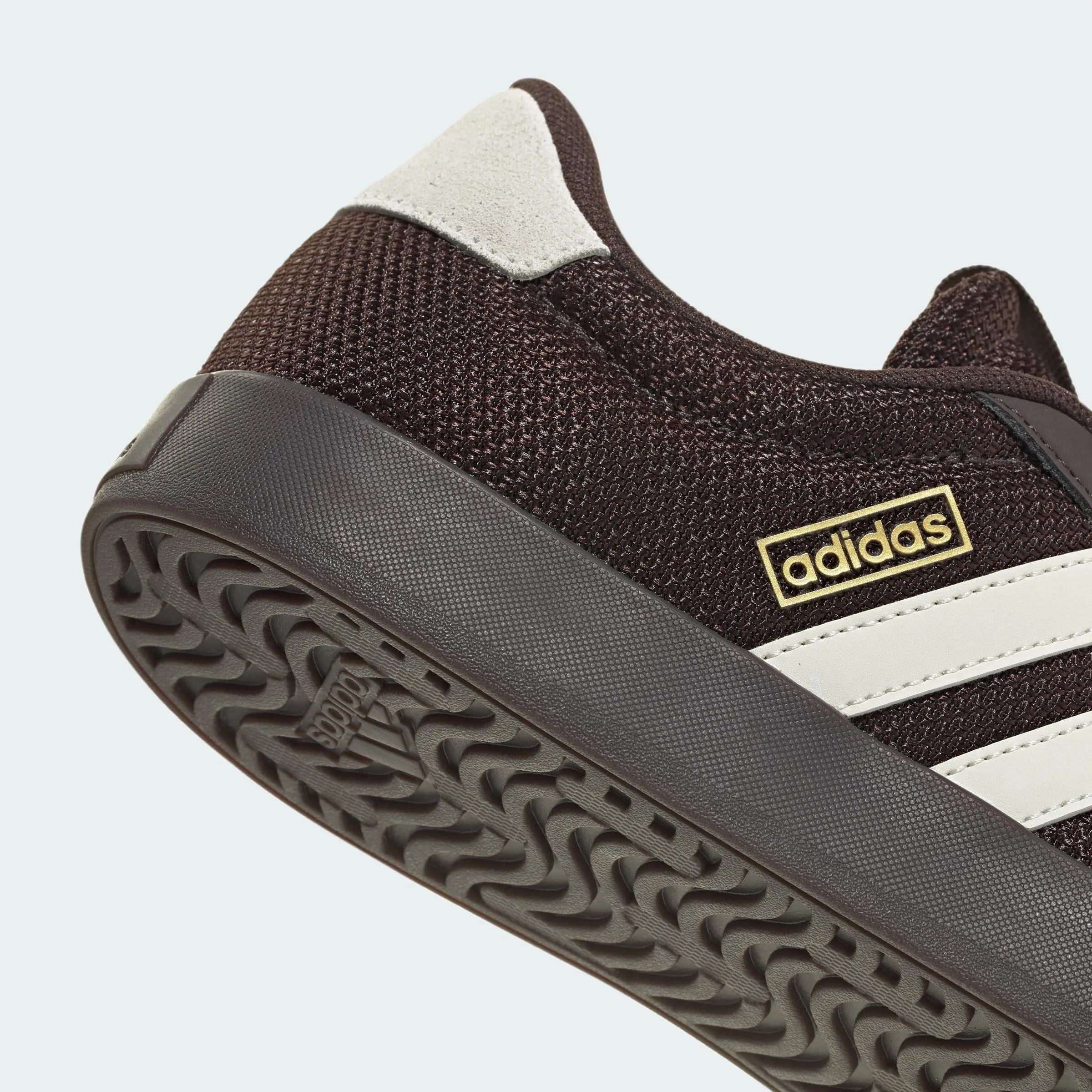 adidas VL Court 3.0 Women's Shoes - Aurora Coffee/Off White/Gold Met, 36 2/3 EU - immagine 5