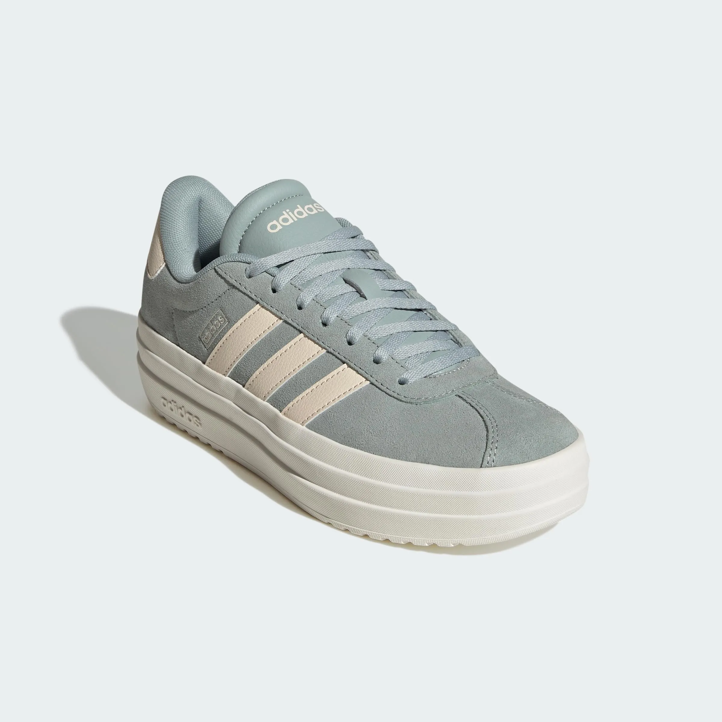 adidas VL Court Bold Shoes - Wonder Sage/Wonder White/Off White, 38 EU - immagine 7