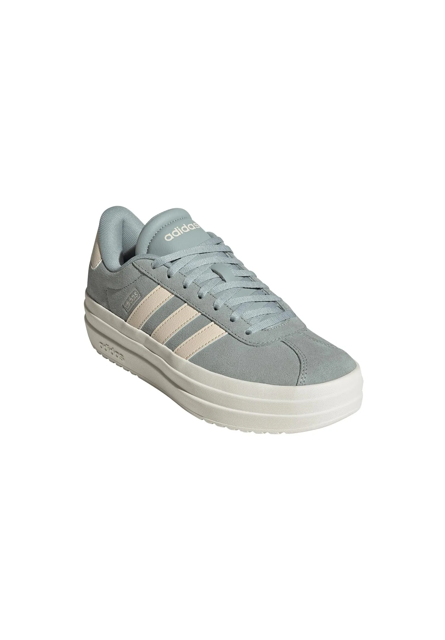 adidas VL Court Bold Shoes - Wonder Sage/Wonder White/Off White - 37 1/3 EU - immagine 4