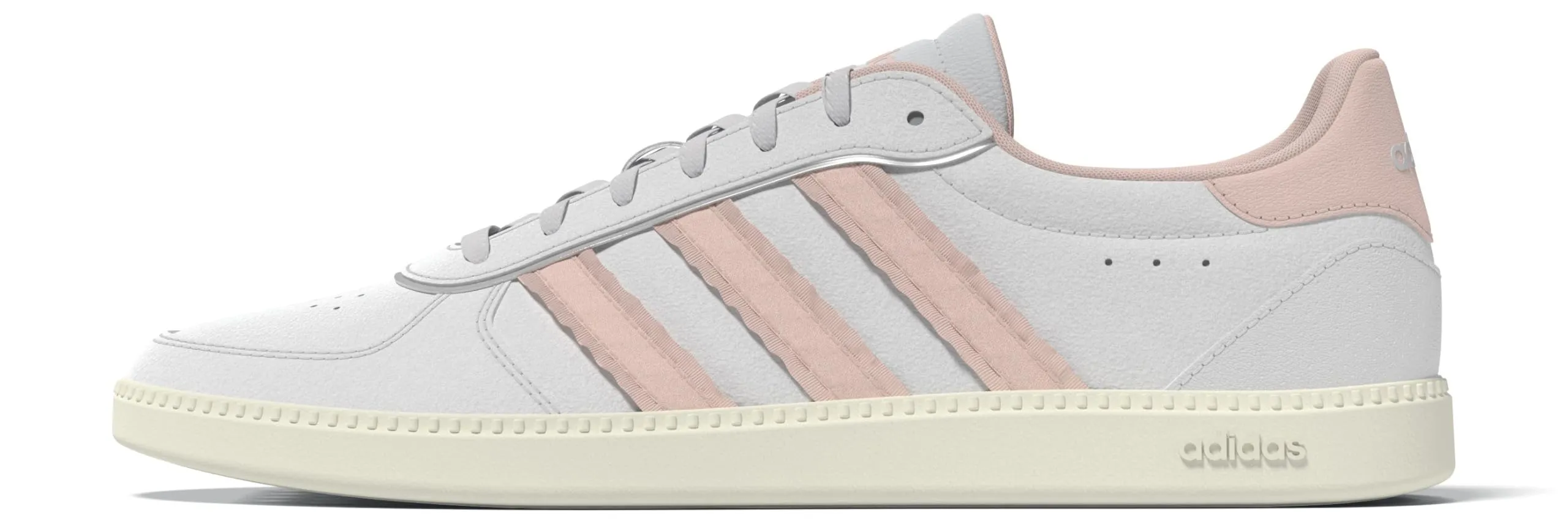 adidas Breaknet Sleek Shoes - Chalk White/Blush Pink/Off White - 44 EU - immagine 2