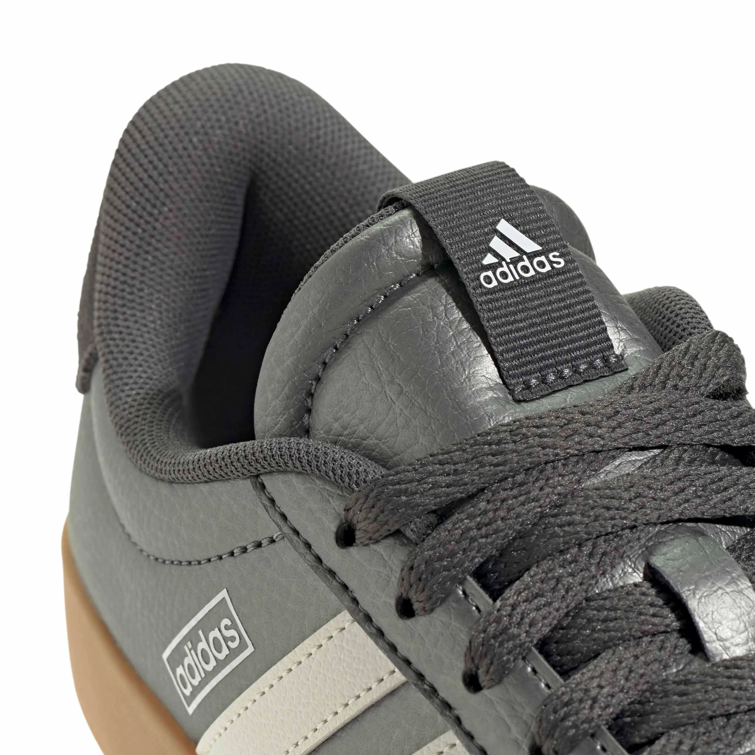 adidas VL Court 3.0 Shoes, Iron Met/Core White/Grey Five, 36 EU - immagine 6