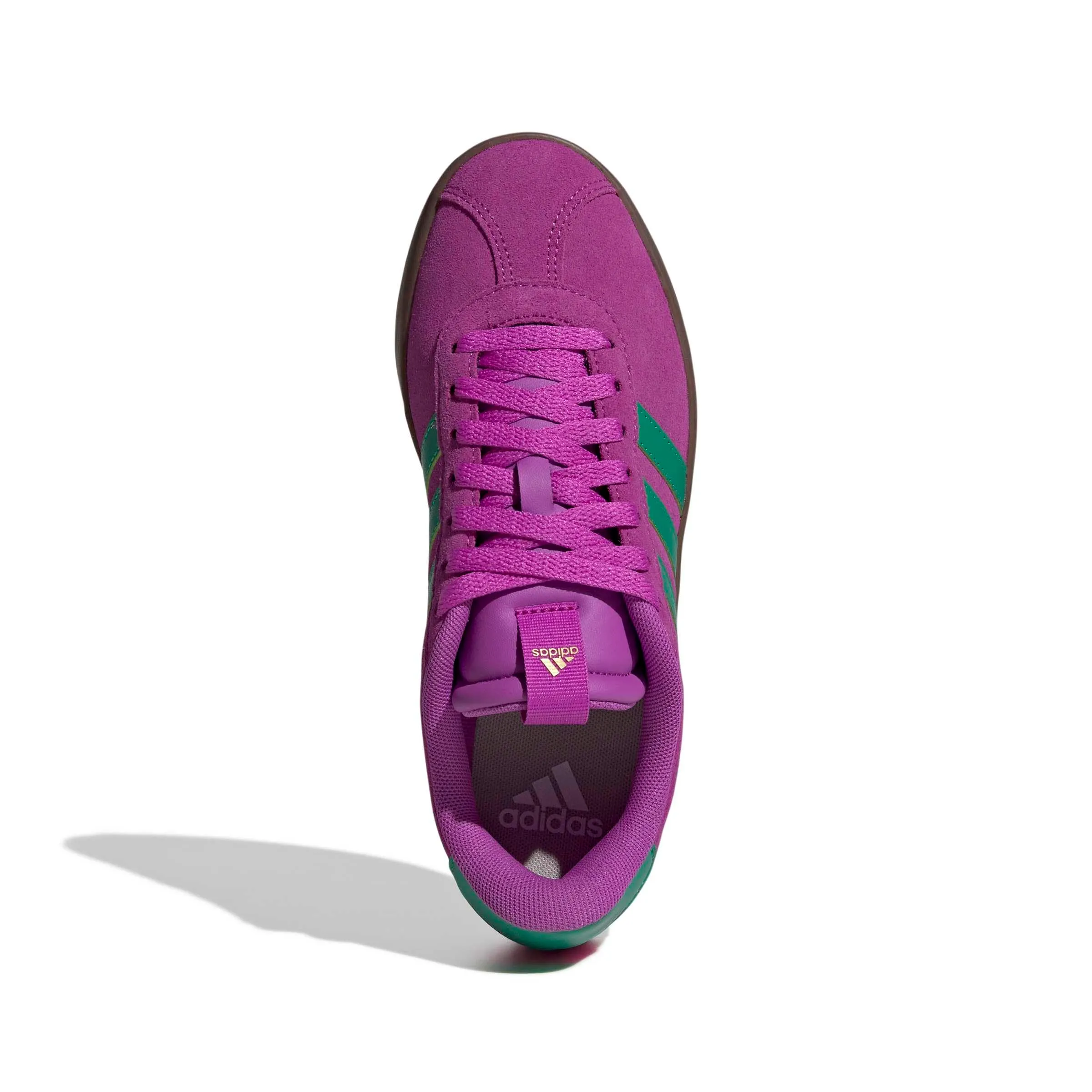 adidas VL Court 3.0 Shoes, Purple Burst/Court Green/Gold Met., 40 EU - immagine 3