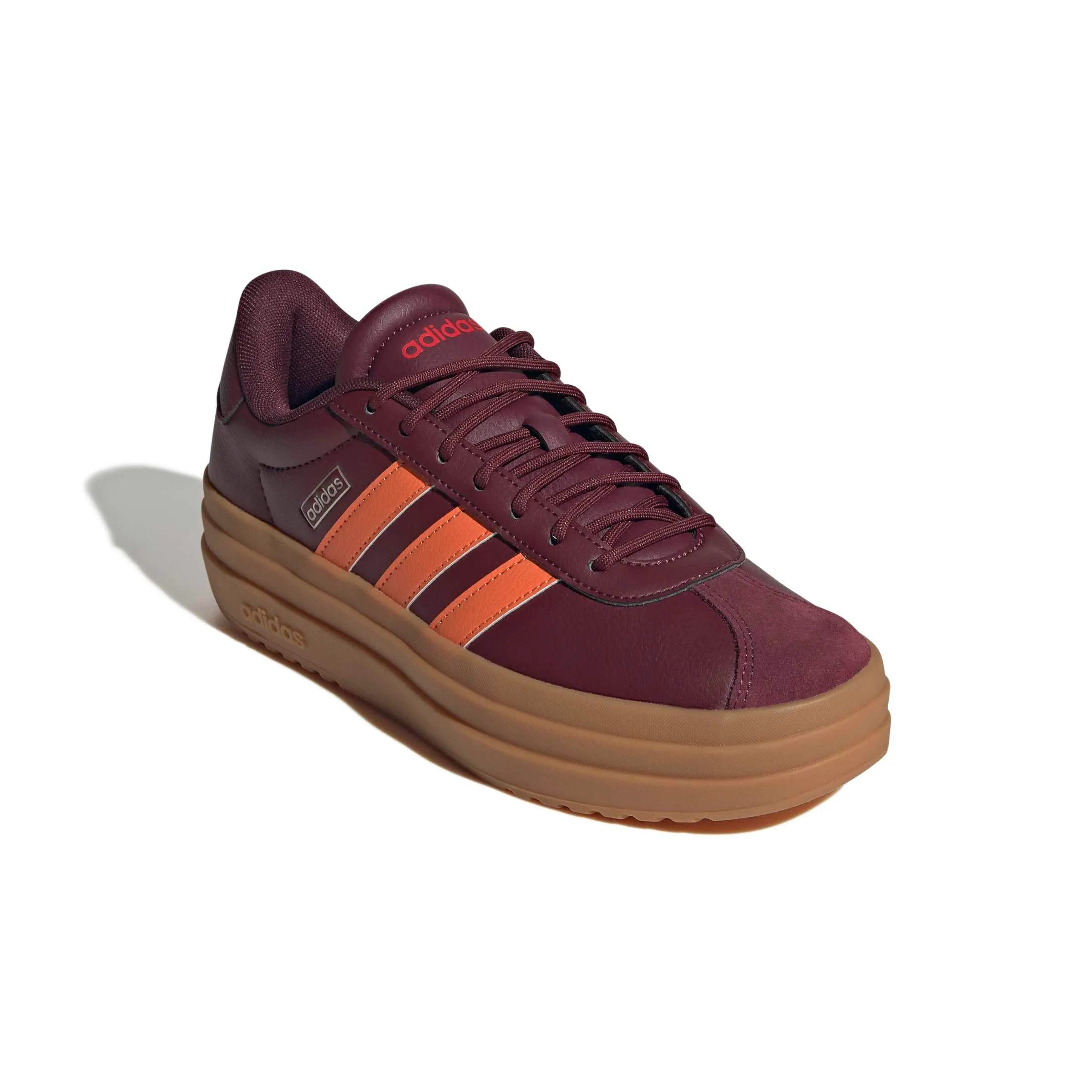 Adidas VL Court Bold Shoes, Maroon/Dusky Orange/Pure Ruby, 38 EU - immagine 5