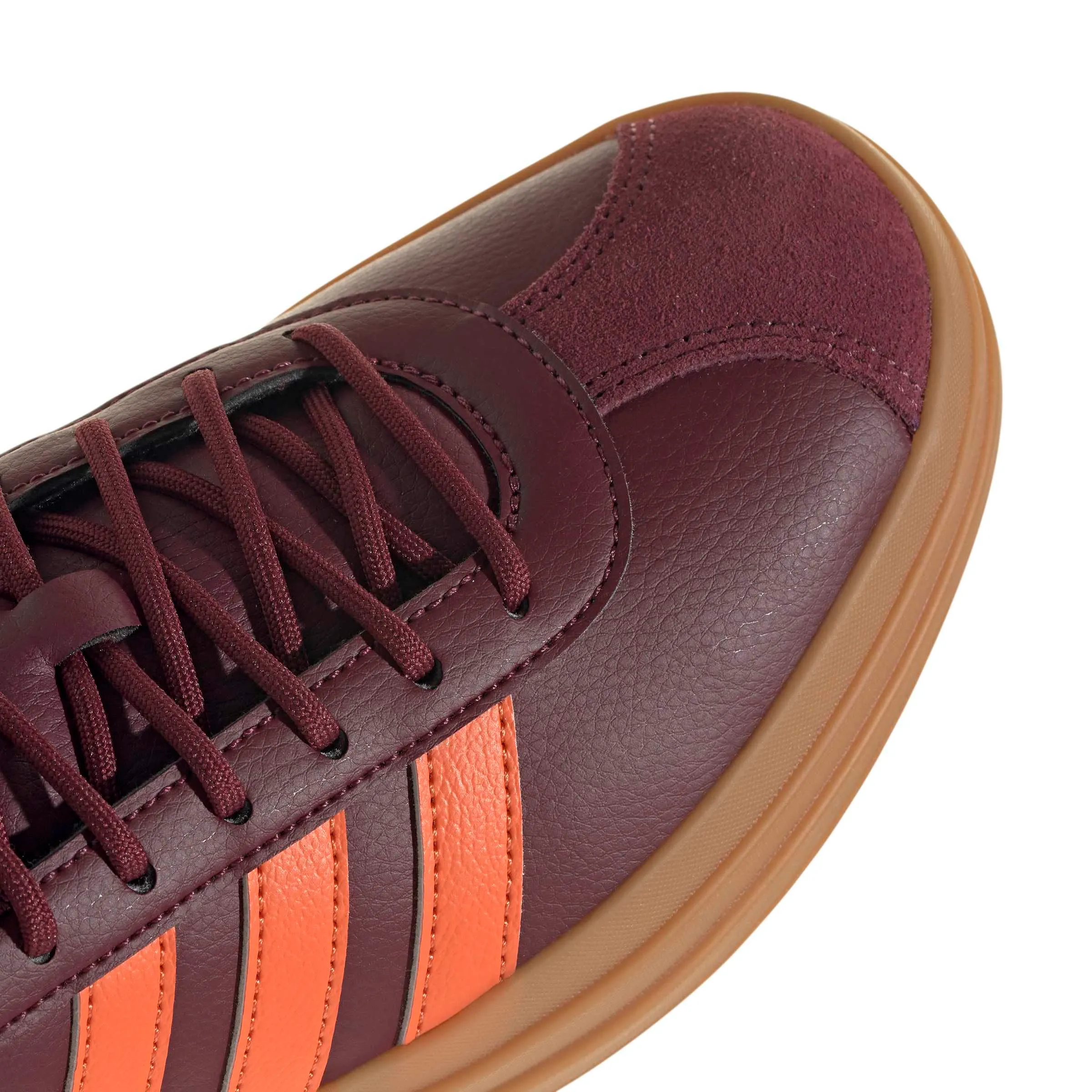 Adidas VL Court Bold Shoes - Maroon/Dusky Orange/Pure Ruby - 40 EU - immagine 7