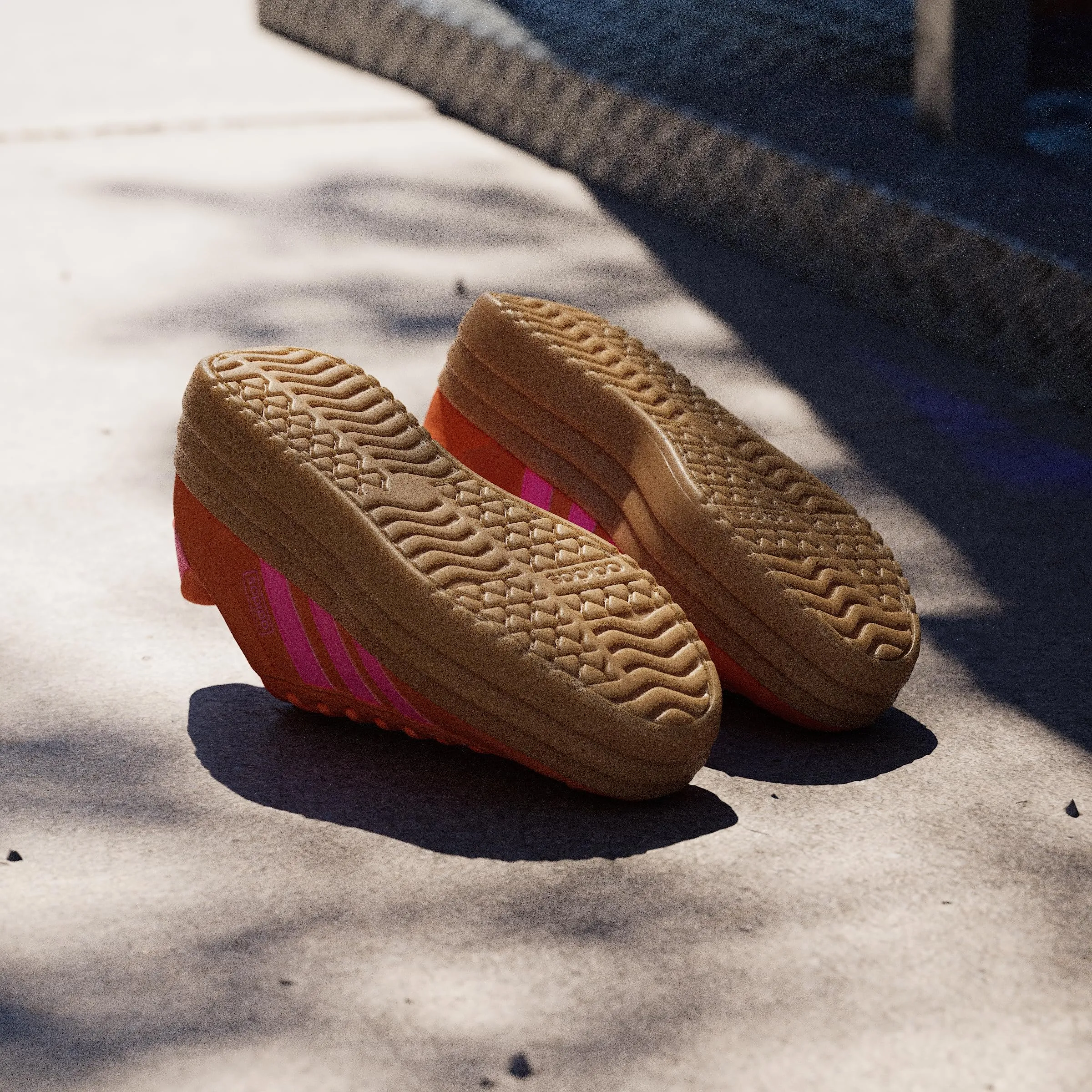 adidas VL Court Bold Women's Shoes, Pure Orange/Lucid Pink/Gum 3, 36 2/3 EU - immagine 9